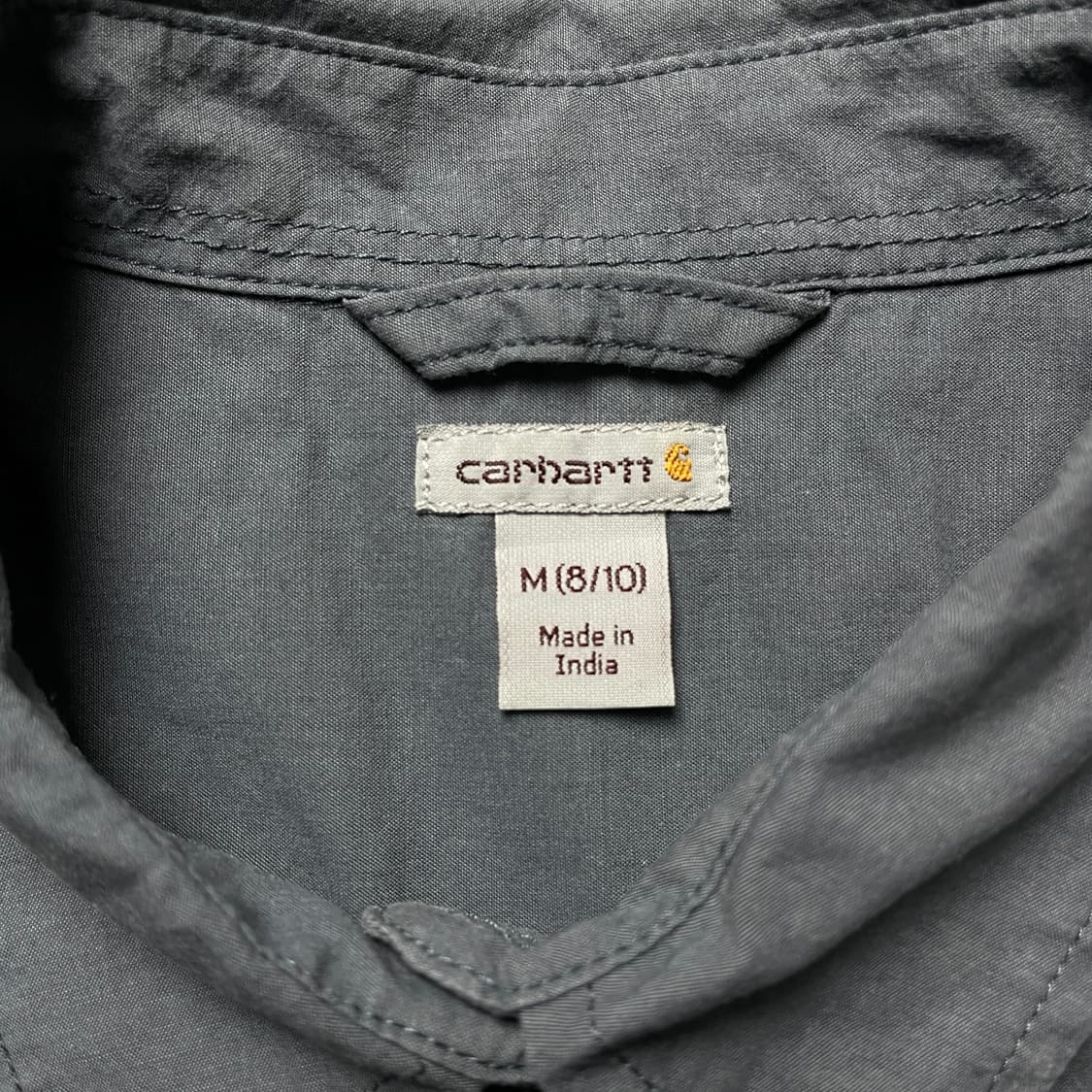 CARHARTT 칼하트 블루그레이 플랩포켓 워크셔츠 A00939 상품이미지9
