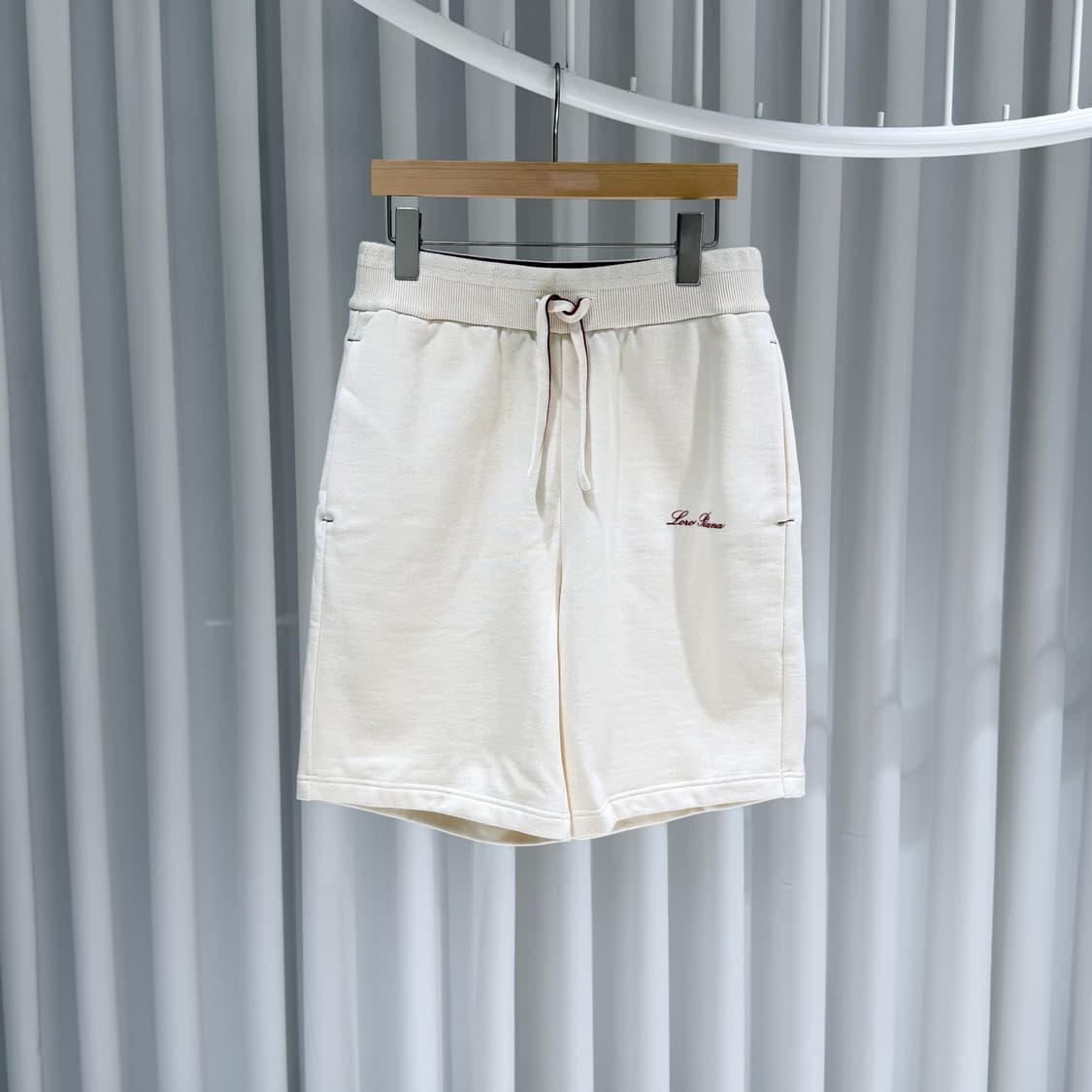 (A+/XS,XXS)/ 로로피아나 아이보리 코튼 셋업 상품이미지5