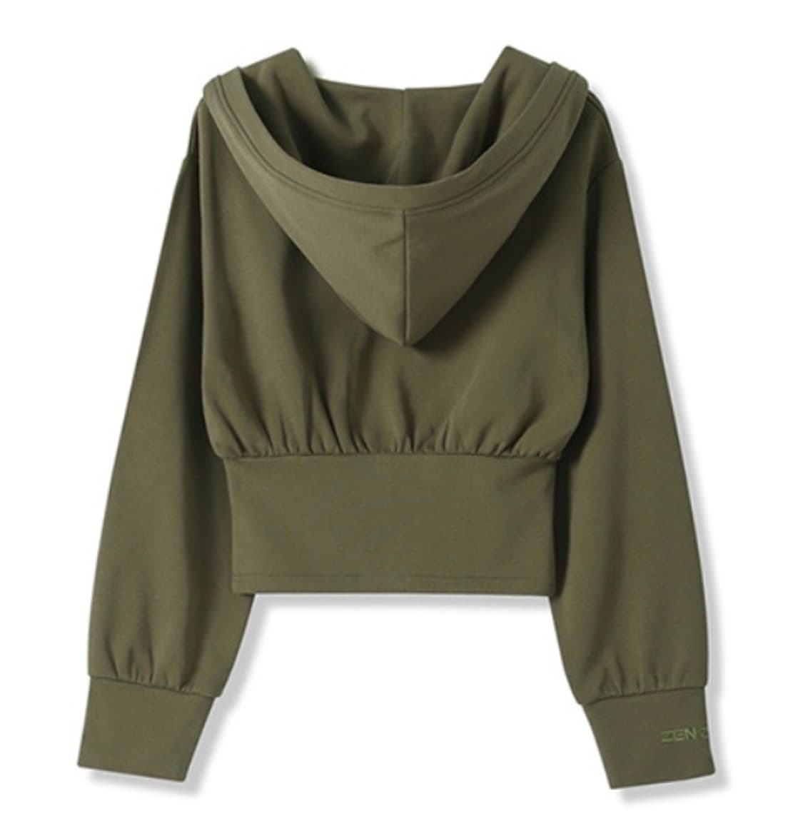 어반드레스x젠더스트 후드집업 카키 상품이미지2