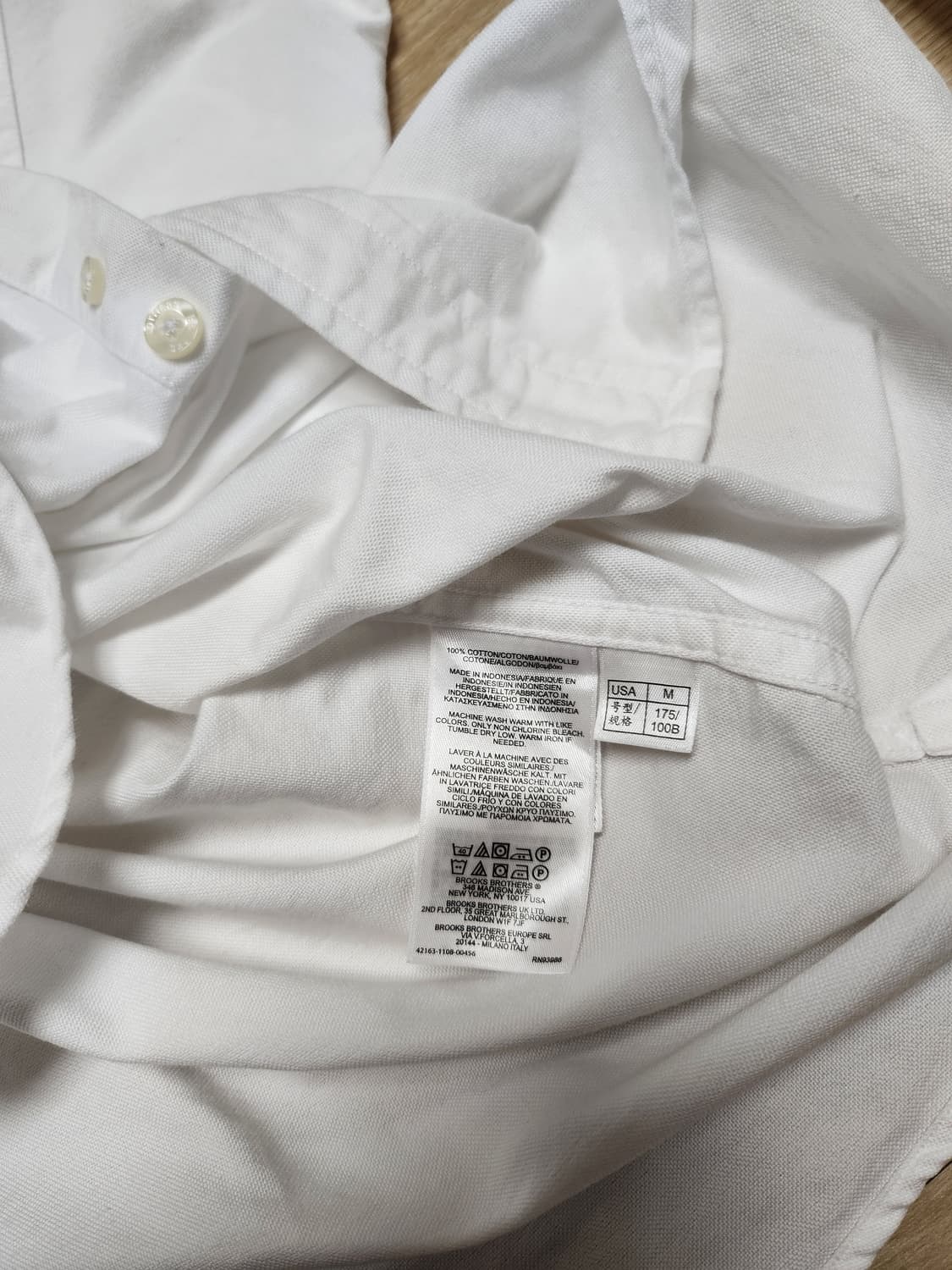 브룩스브라더스 옥스포드셔츠 (M 상품이미지8