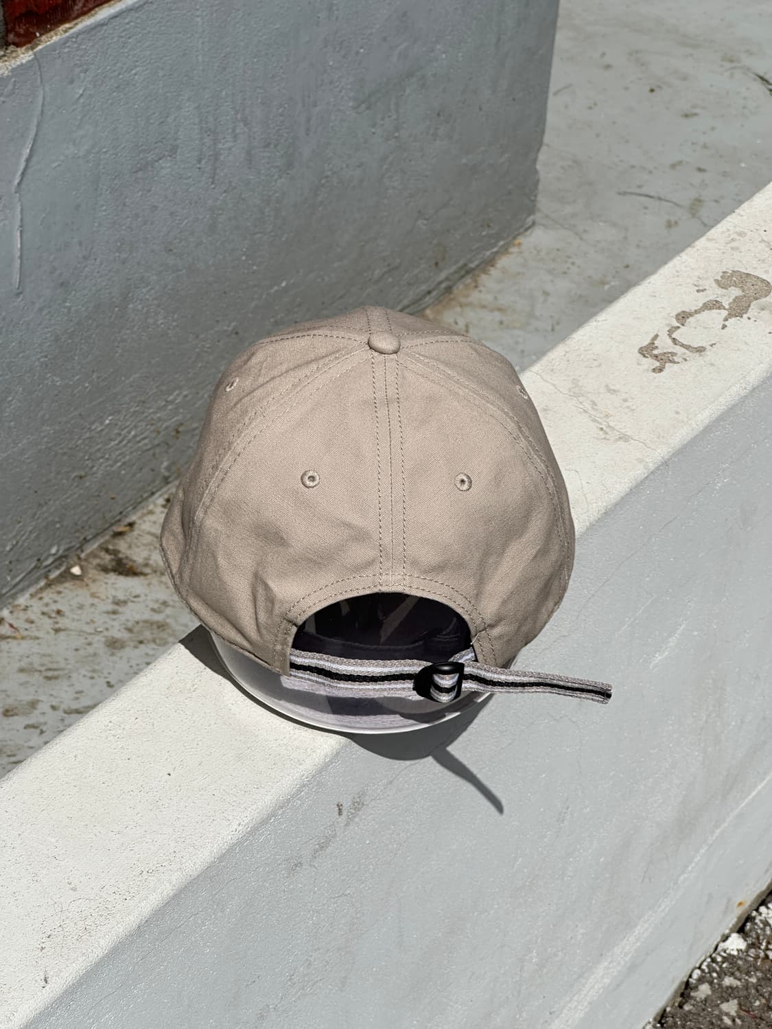 [F] 타이틀리스트 로고 골프 베이지 볼캡 모자 상품이미지4