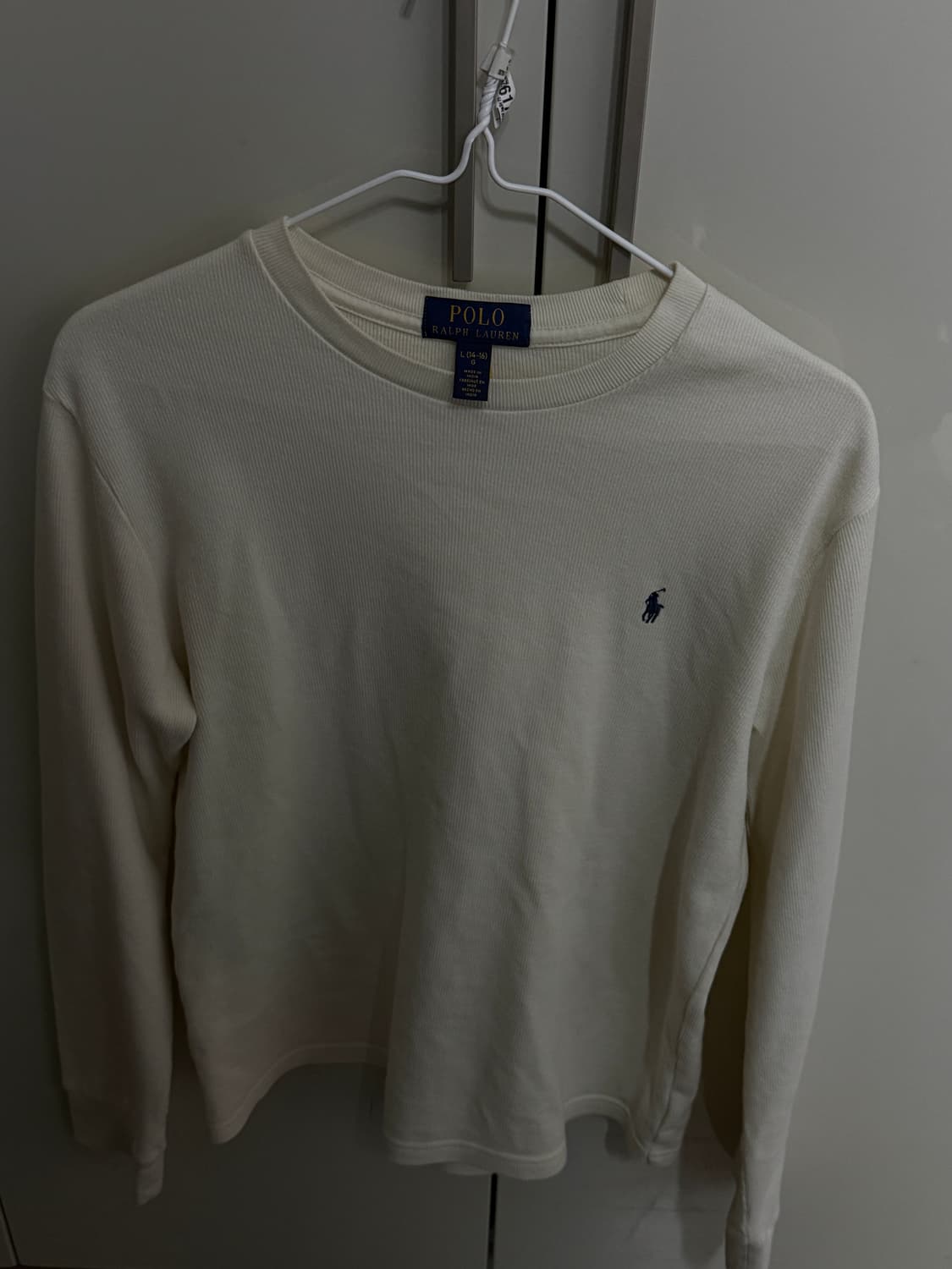 폴로 와플 긴팔 롱슬리브 상품이미지1