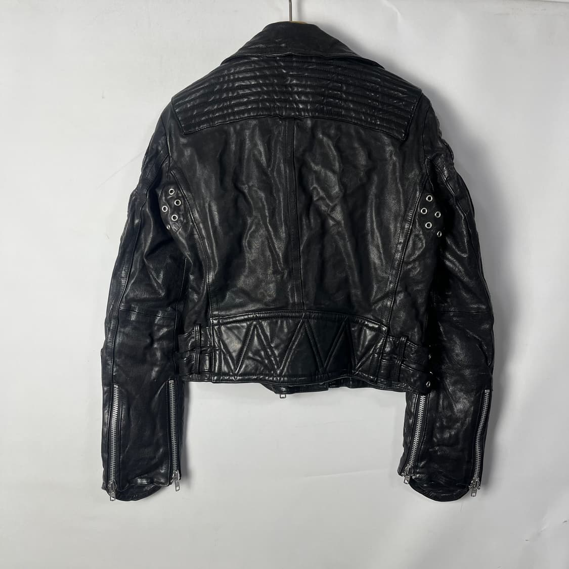 [VTG] 빈티지 바이커디테일 램스킨 라이더자켓 상품이미지2