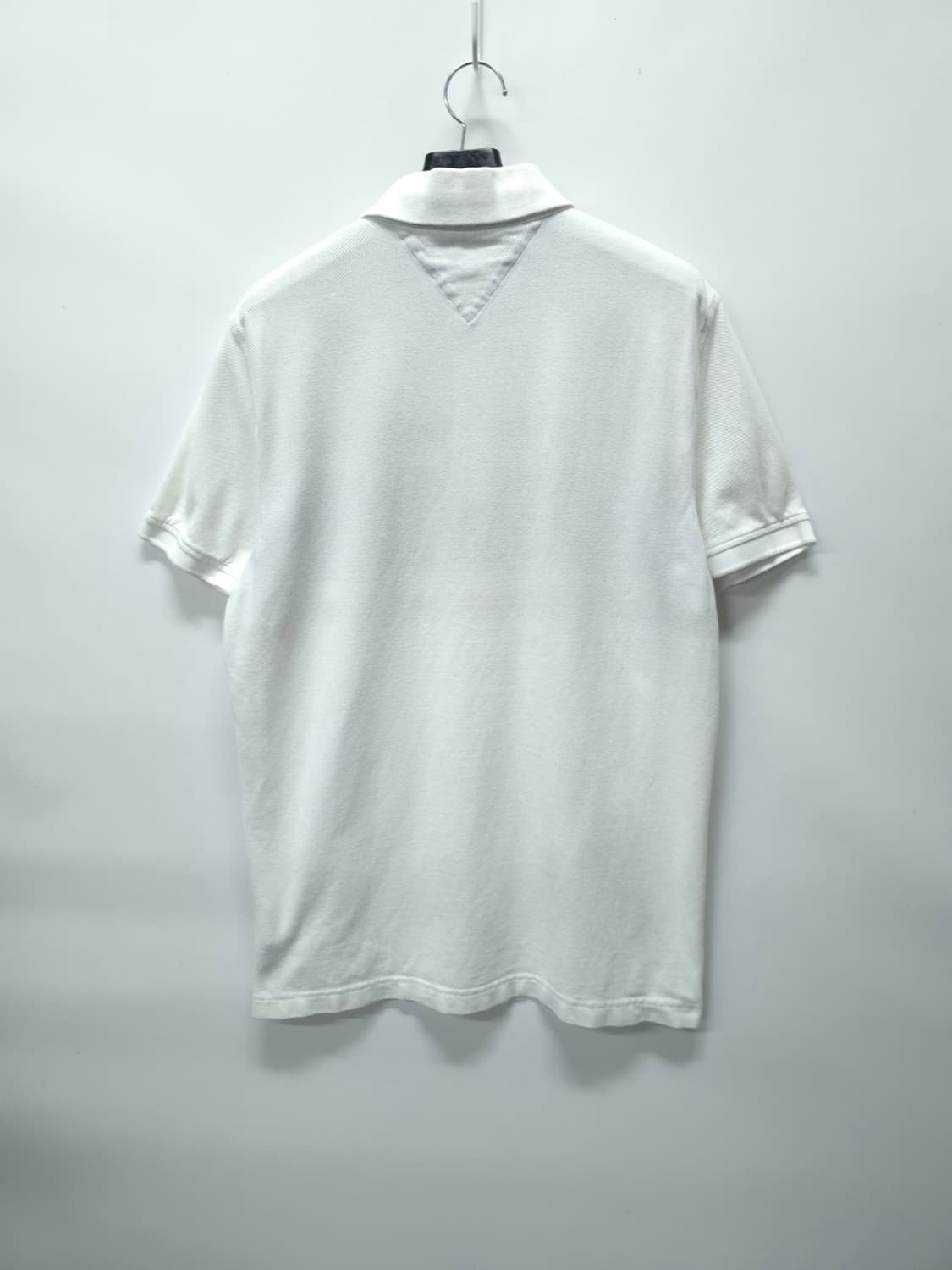 타미힐피거 남성 빅플래그 배색 반팔 카라티 (100) 상품이미지9