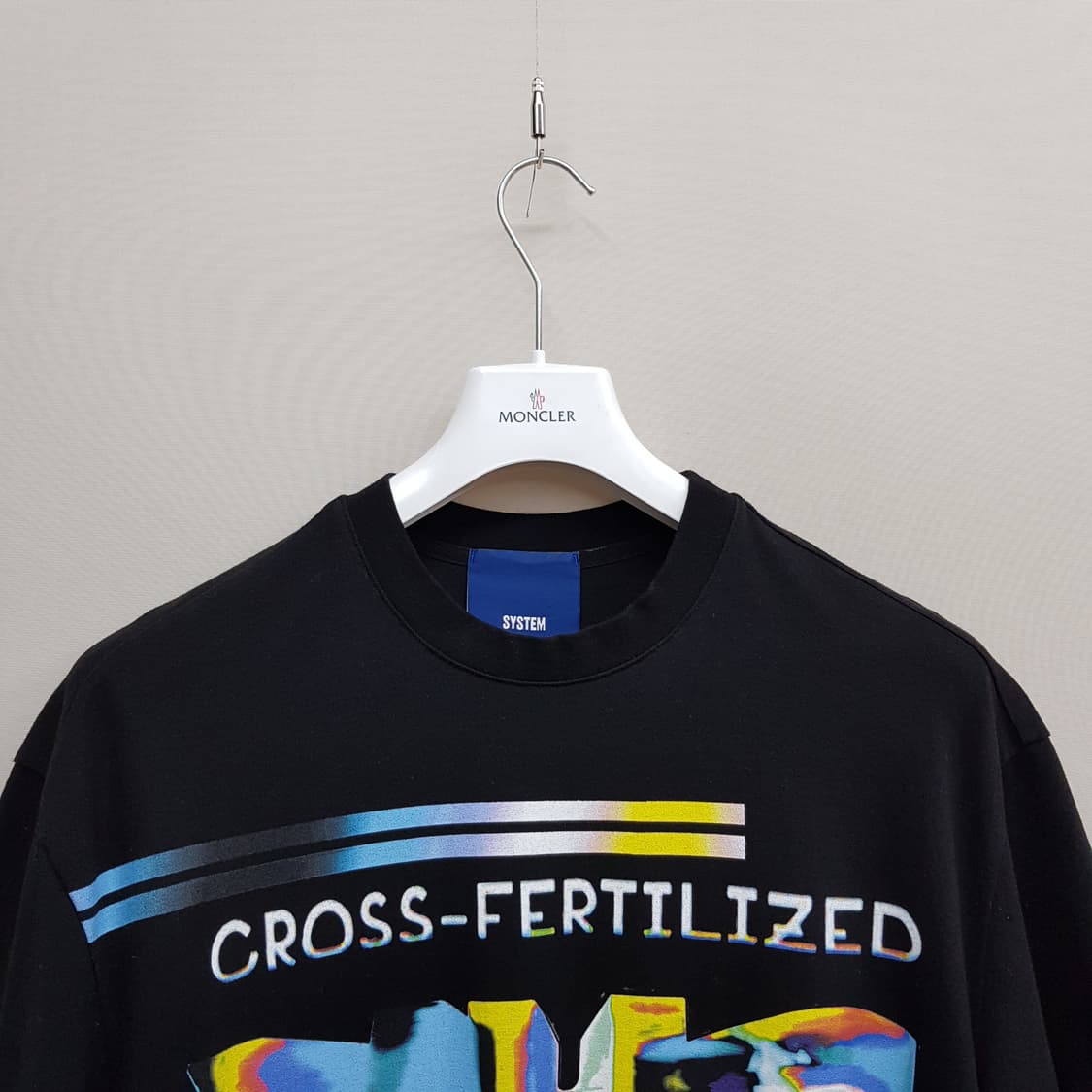 한섬 시스템옴므 그래픽 프린트 반팔 티셔츠 95사이즈 상품이미지2