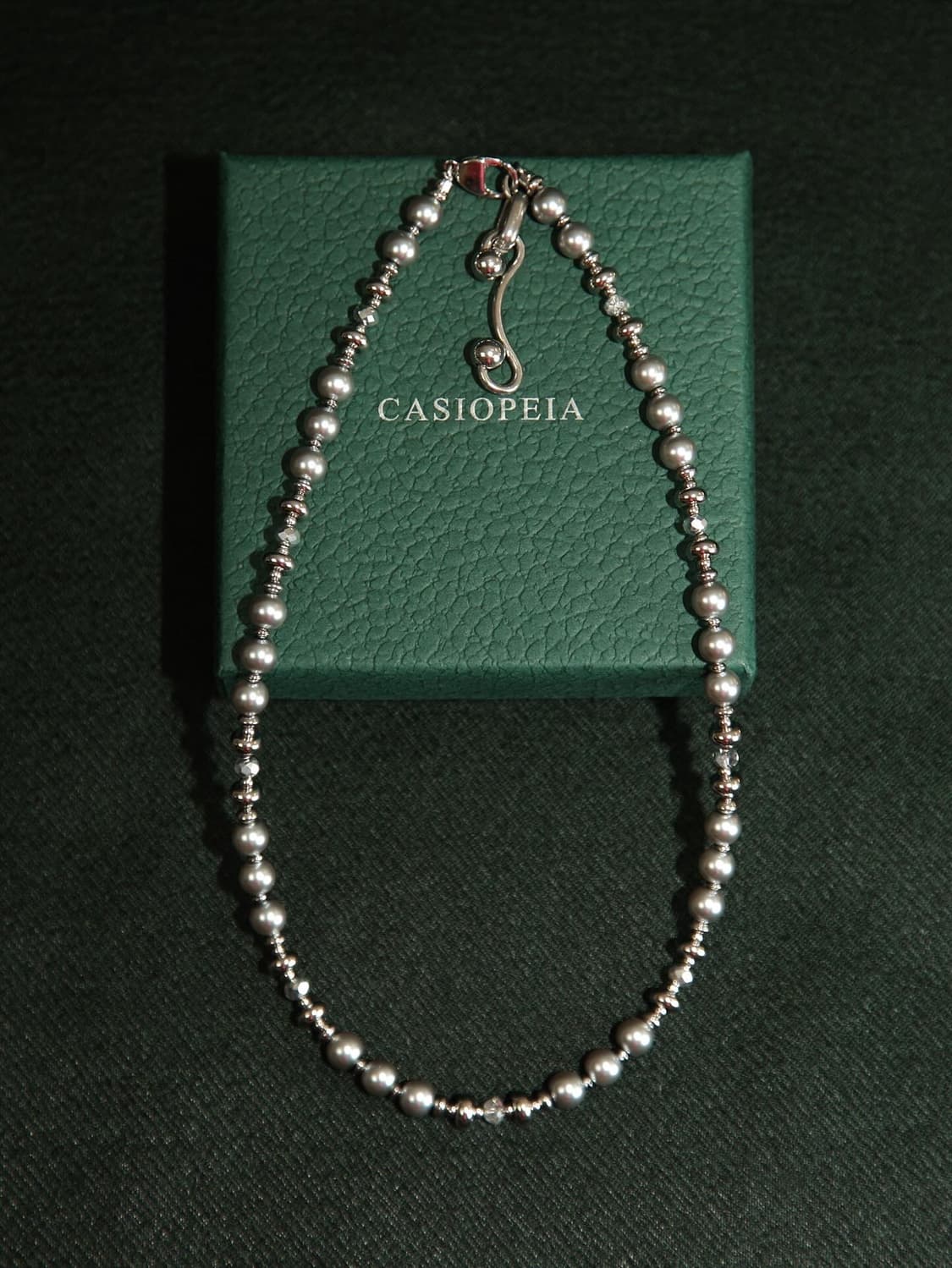 CASIOPEIA  Space Road(2color) 크리스탈 진주목걸이 상품이미지2