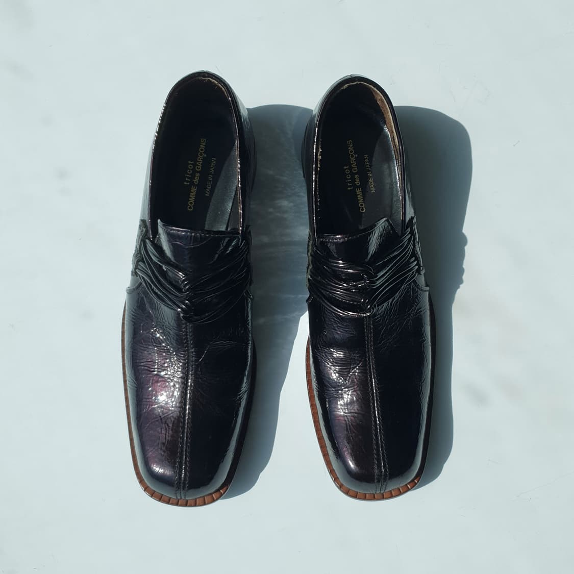 Comme Des Garcons patent Leather loafer 상품이미지2