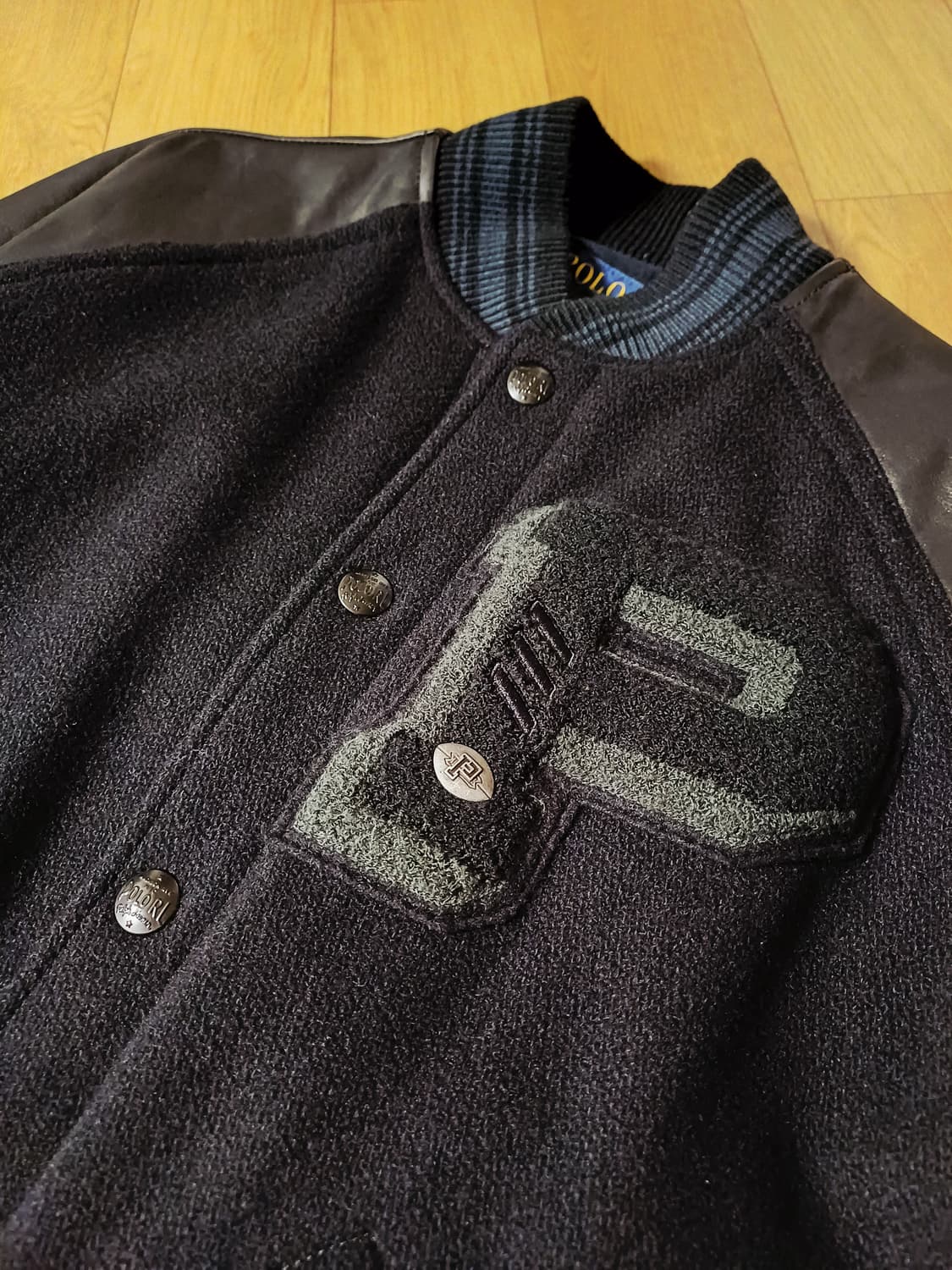 폴로 랄프로렌 아이코닉 레터맨 바시티 자켓 상품이미지3