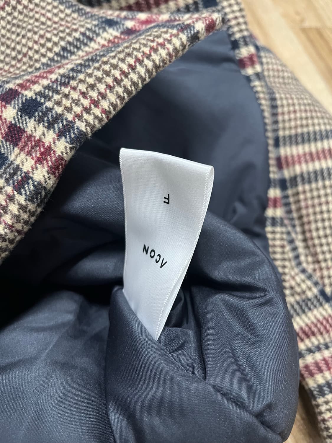 Otherfit x Acon 모직 블루종 자켓 F 상품이미지4