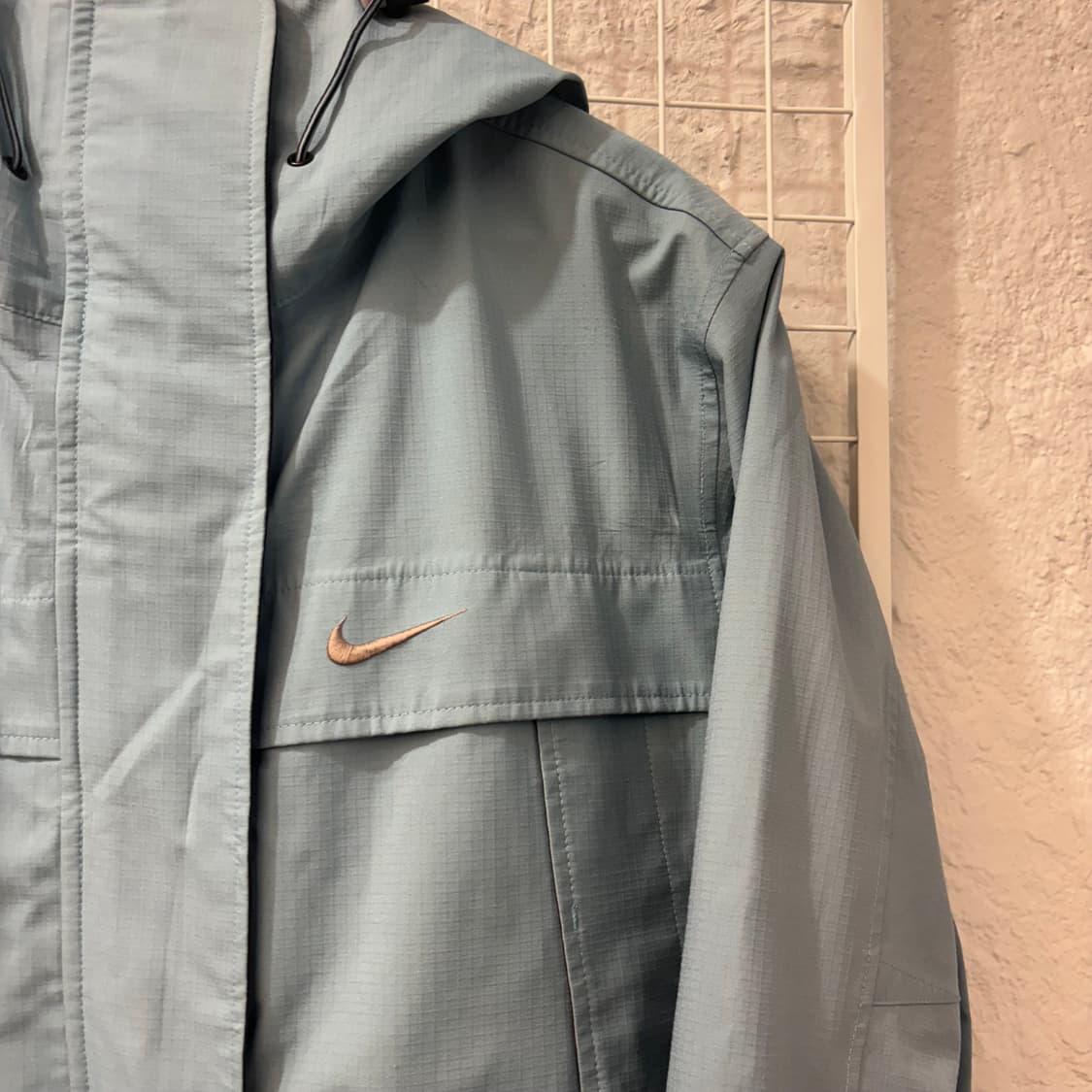 90s 나이키 ACG 올드스쿨 스카이블루 오버핏 바람막이 자켓 S 상품이미지6