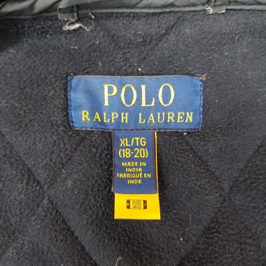 폴로 랄프로렌   퀼팅 집업 베스트 KIDS XL사이즈 상품이미지6