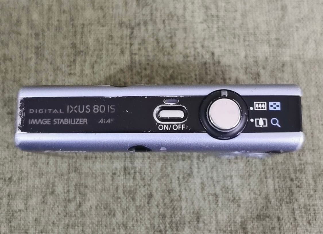 캐논 익서스 80 CANON IXUS 80 빈티지 디지털카메라 디카 상품이미지7