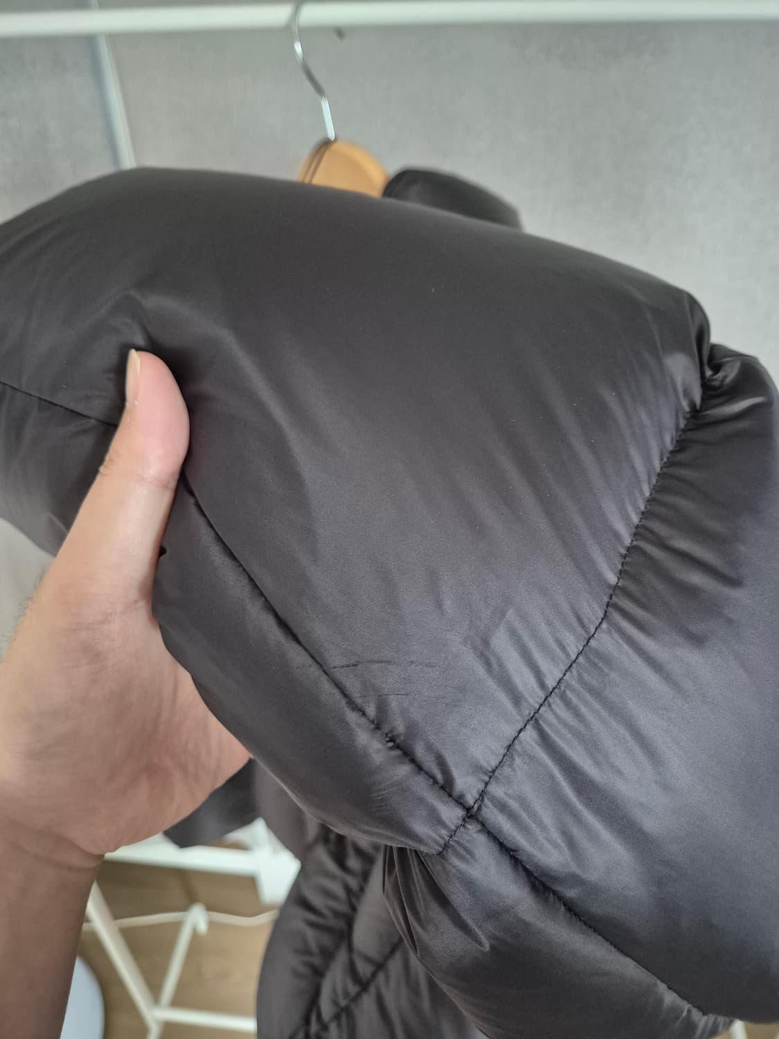 엔타이어 스튜디오 UVR 패딩 블랙 M(100) 상품이미지4