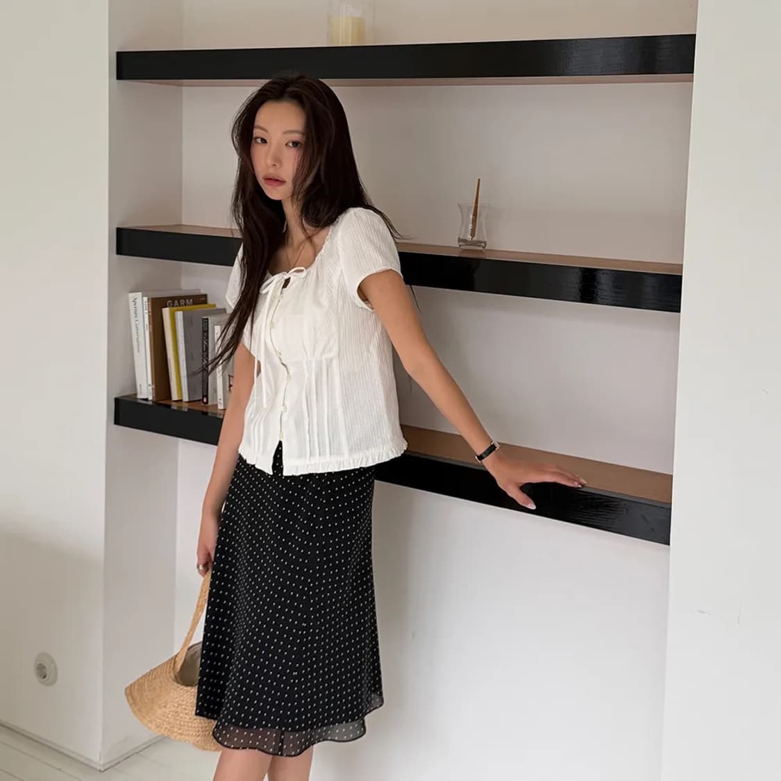 오떼뜨 루시 코튼 블라우스 lucy cotton blouse 상품이미지2