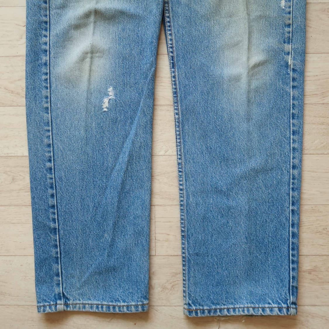 빈티지 리바이스 505 오렌지 블랭크 탭 상품이미지6