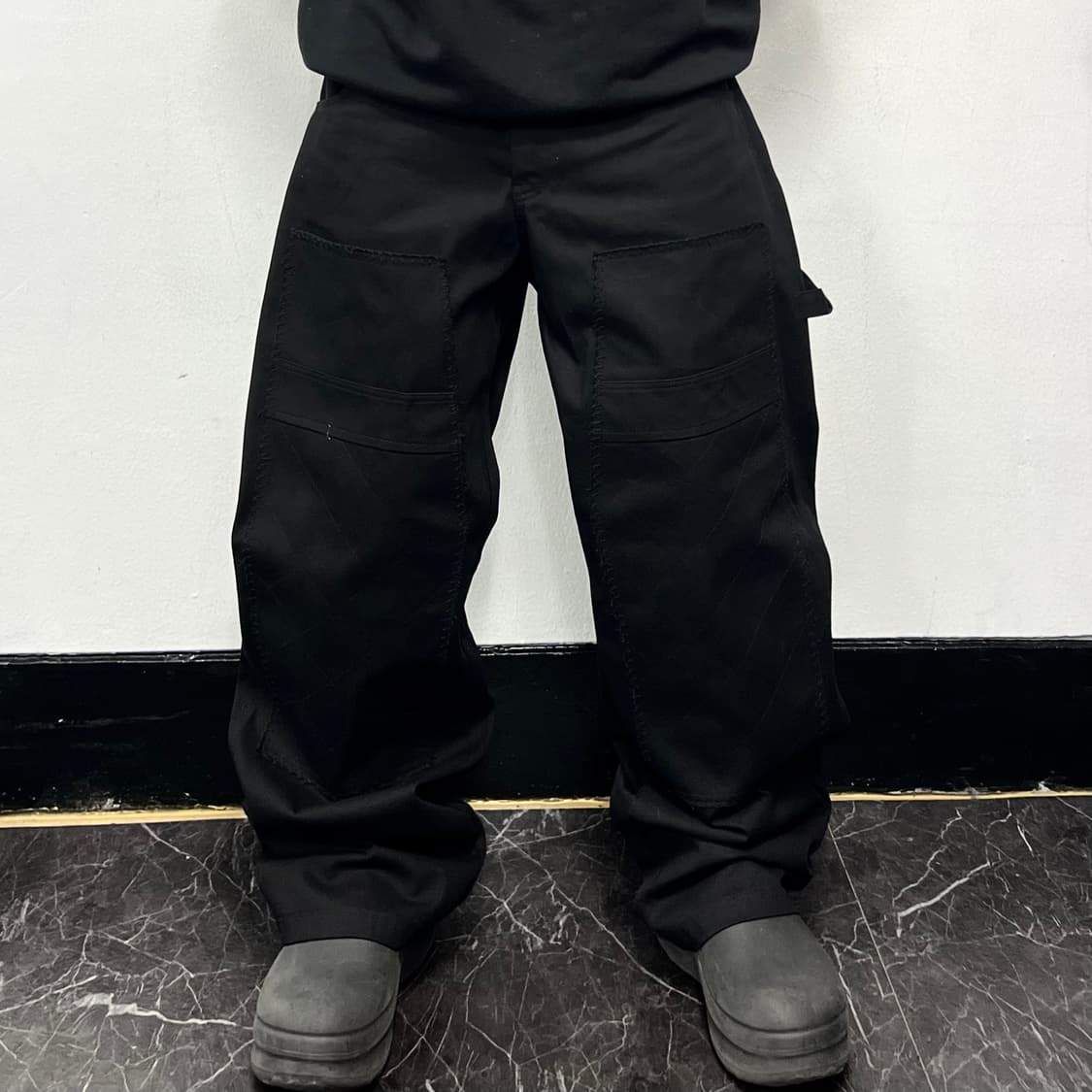 디키즈 x 리빌리 워킹클래스 히어로 카펜터 팬츠 블랙 상품이미지2