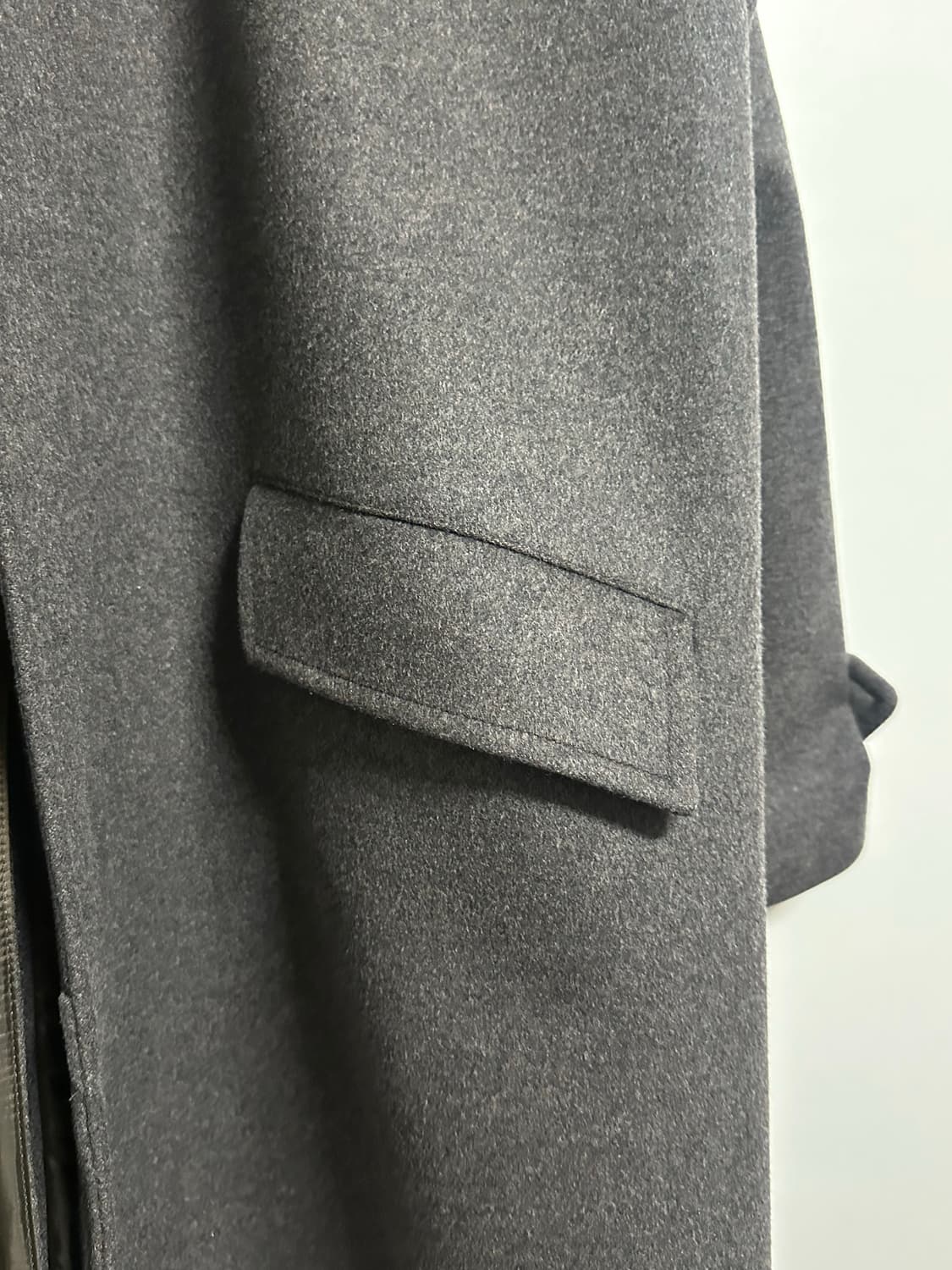 비슬로우 발마칸 코트 다크 브라운 상품이미지4