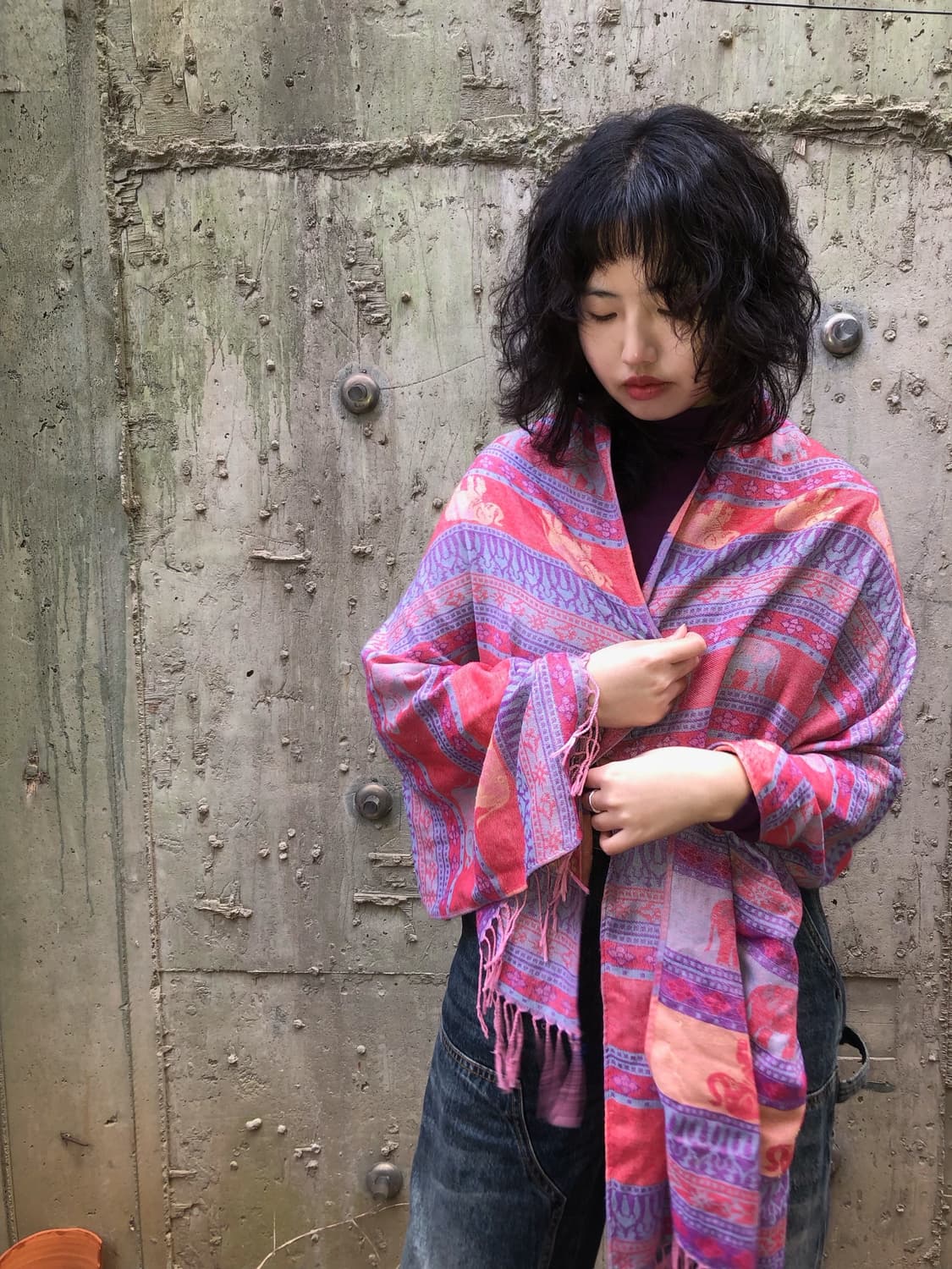 Pashmina wool shawl 상품이미지5