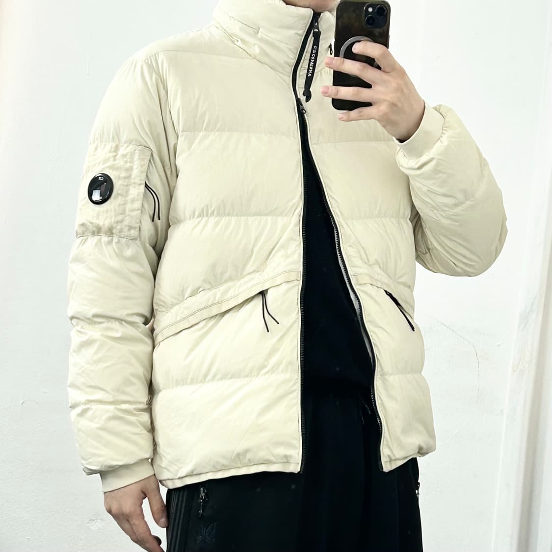 CP 컴퍼니 NYCRA 렌즈 다운 패딩 상품이미지3