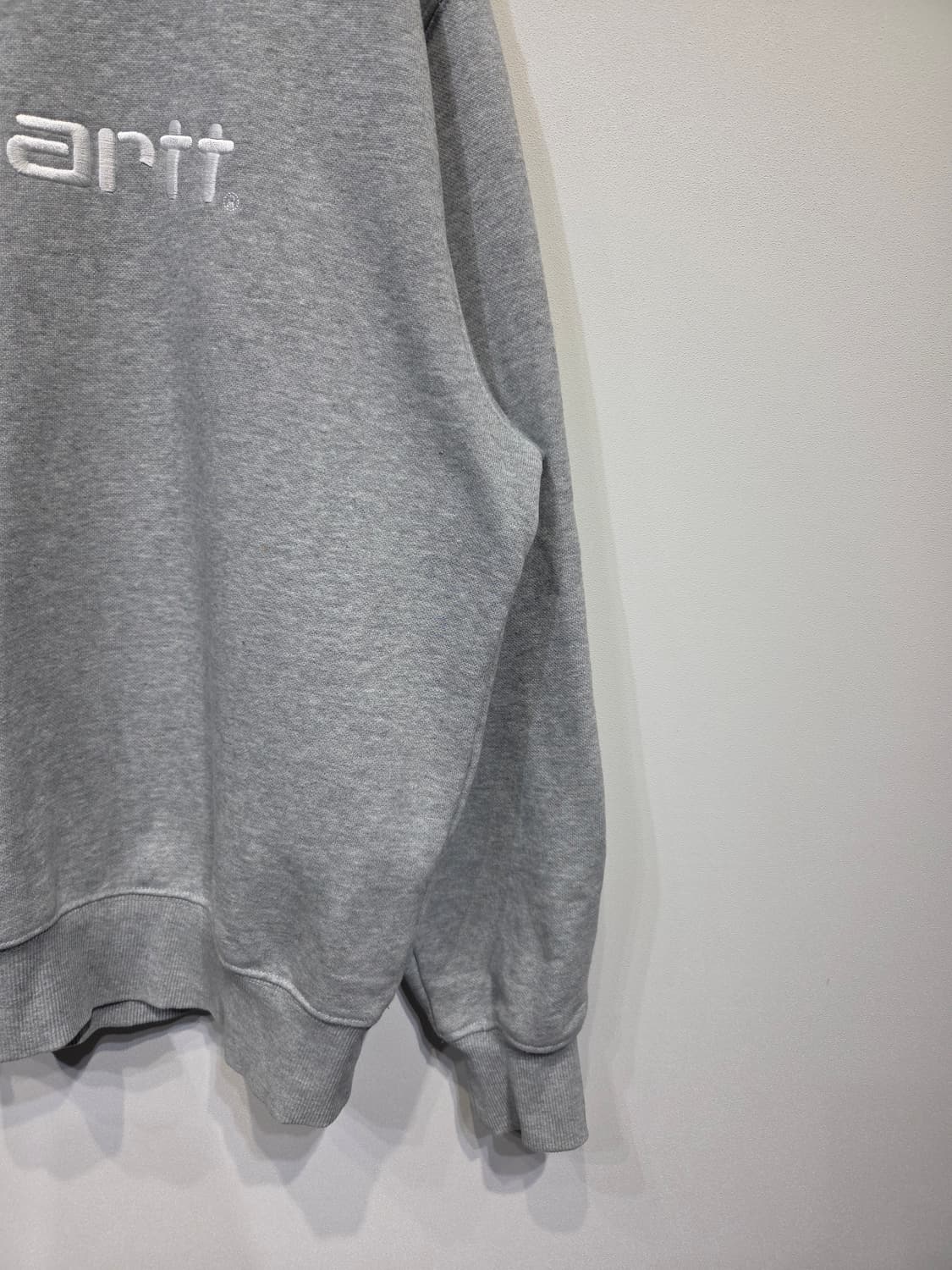 Carhartt WIP 칼하트 WIP 스크립트 로고 자수 맨투맨 상품이미지5