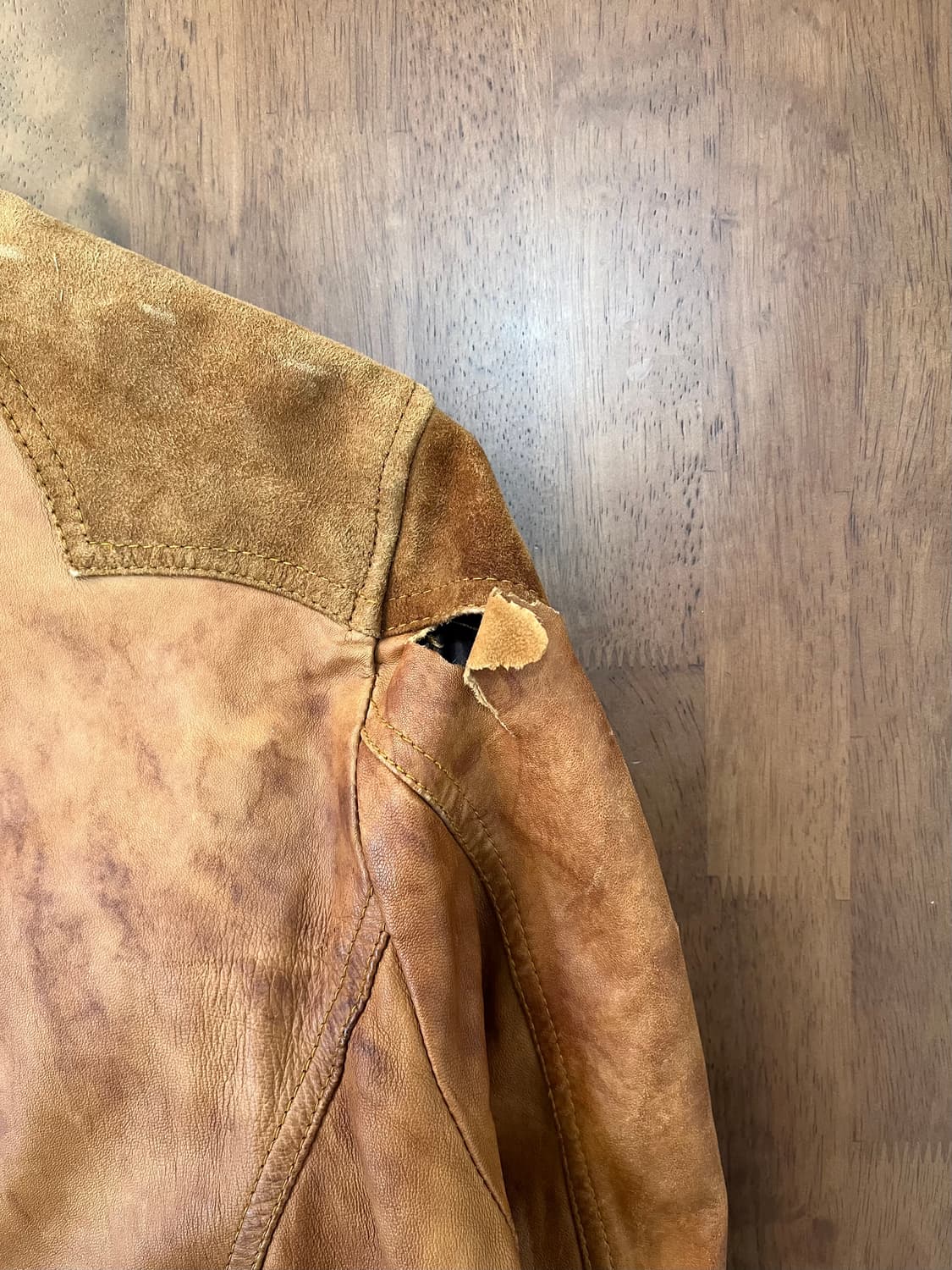 아바하우스 2000s 멀티 포켓 레더 라이더 재킷 상품이미지5