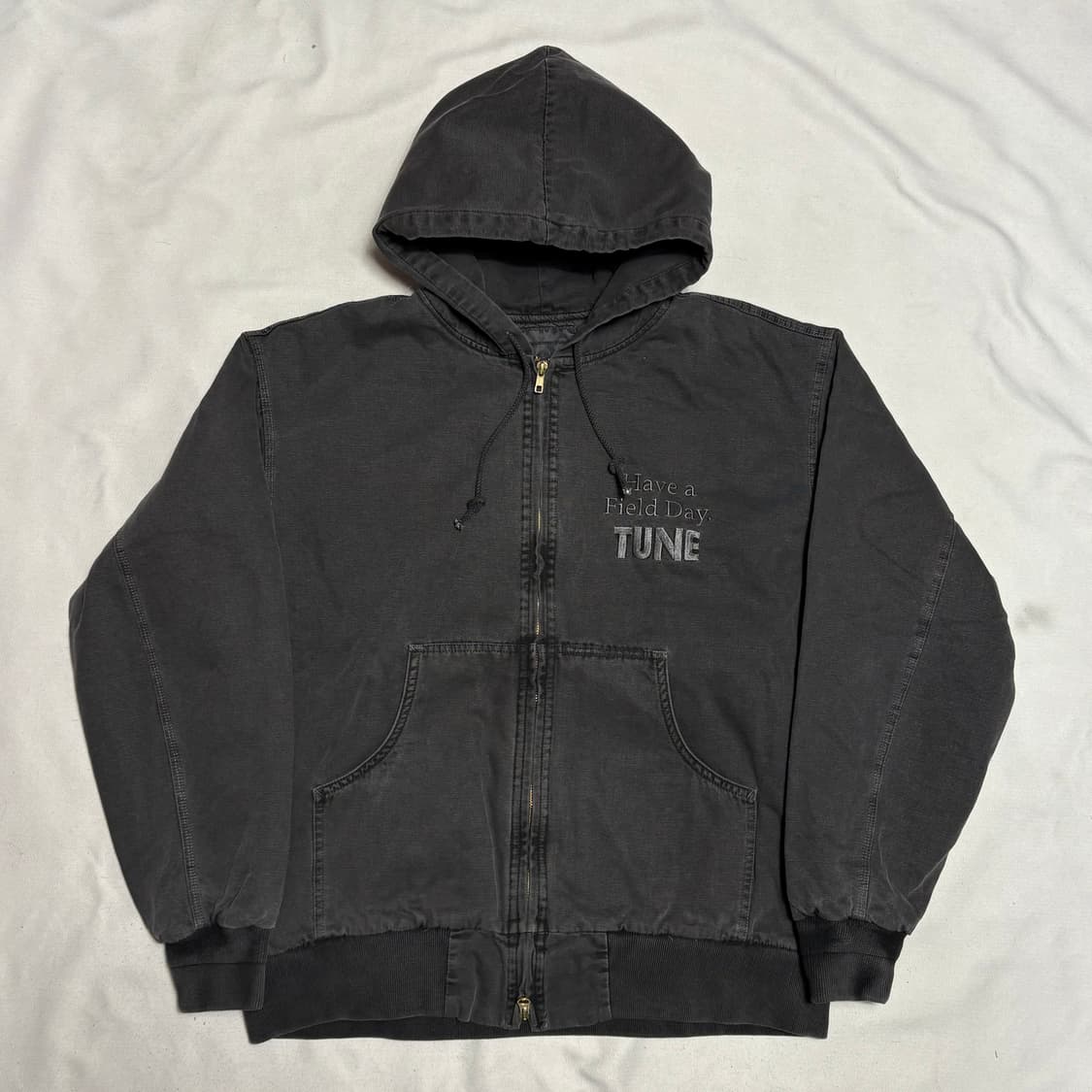 L 디스이즈네버댓 챠콜 후드 자켓 상품이미지2