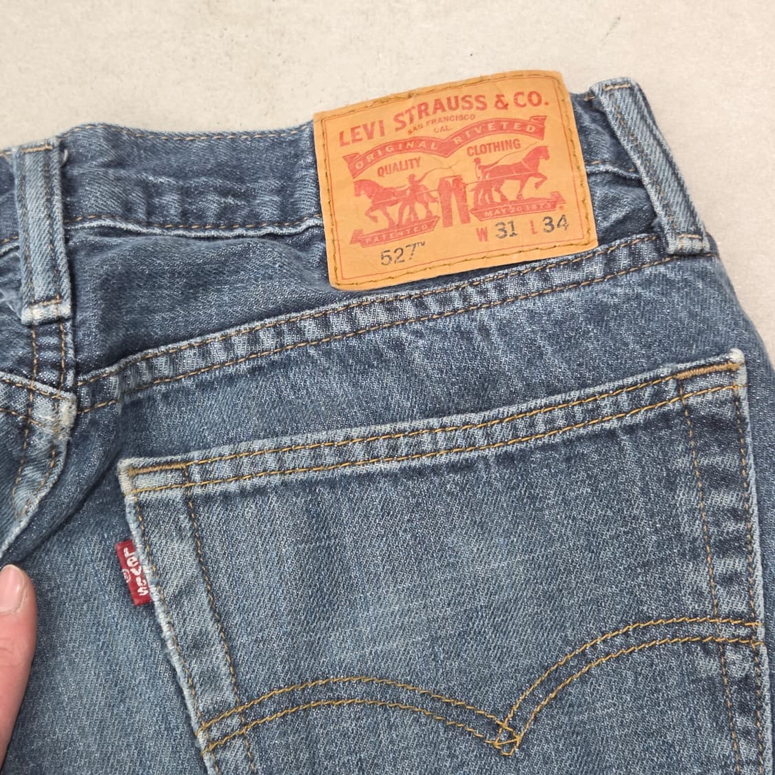 리바이스 527 부츠컷 데님팬츠 s09146 상품이미지5