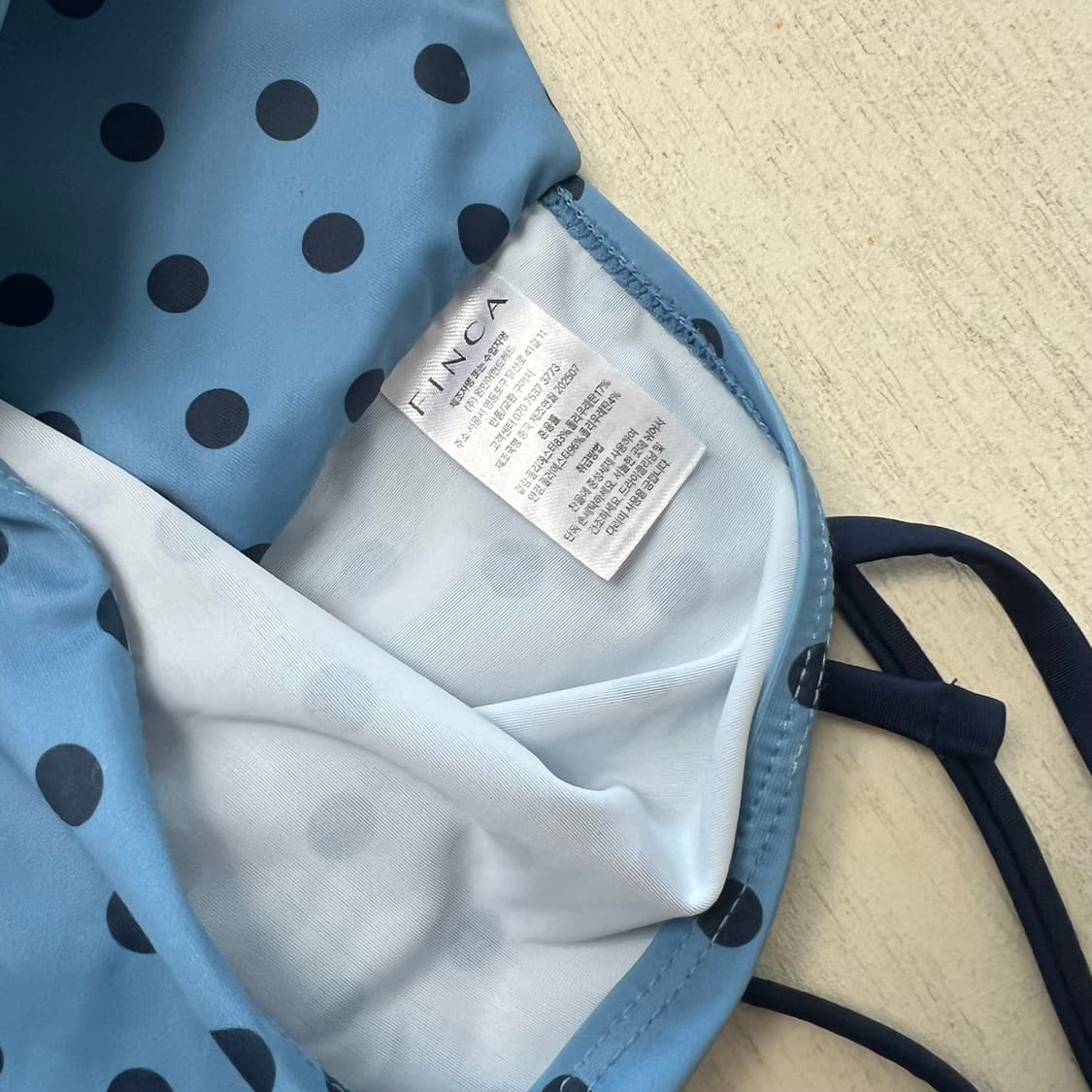 핀카 도트 비키니 새상품 상품이미지6