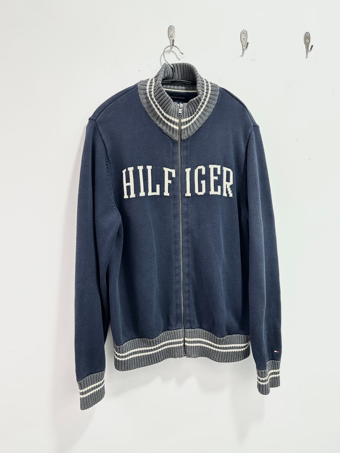 Tommy Hilfiger logo knit zip up 상품이미지2