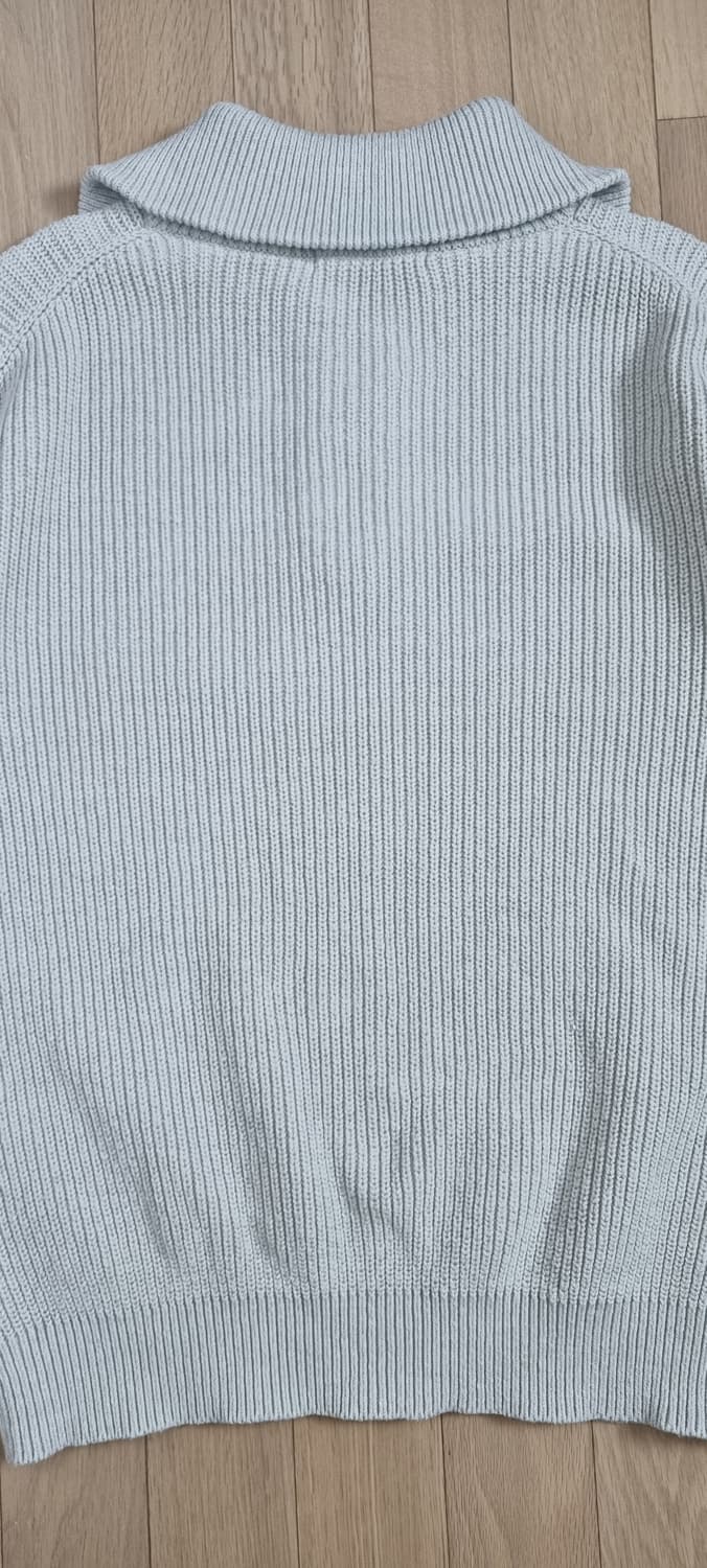 키뮤어 코튼 워셔블 반집업 니트 M _ 남성 상품이미지6