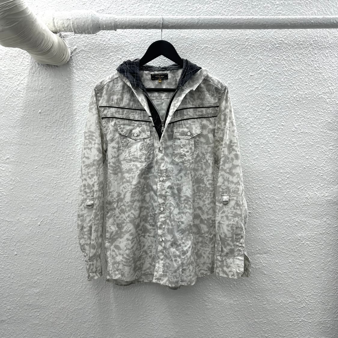 dust bleach hood layers shirts 상품이미지3