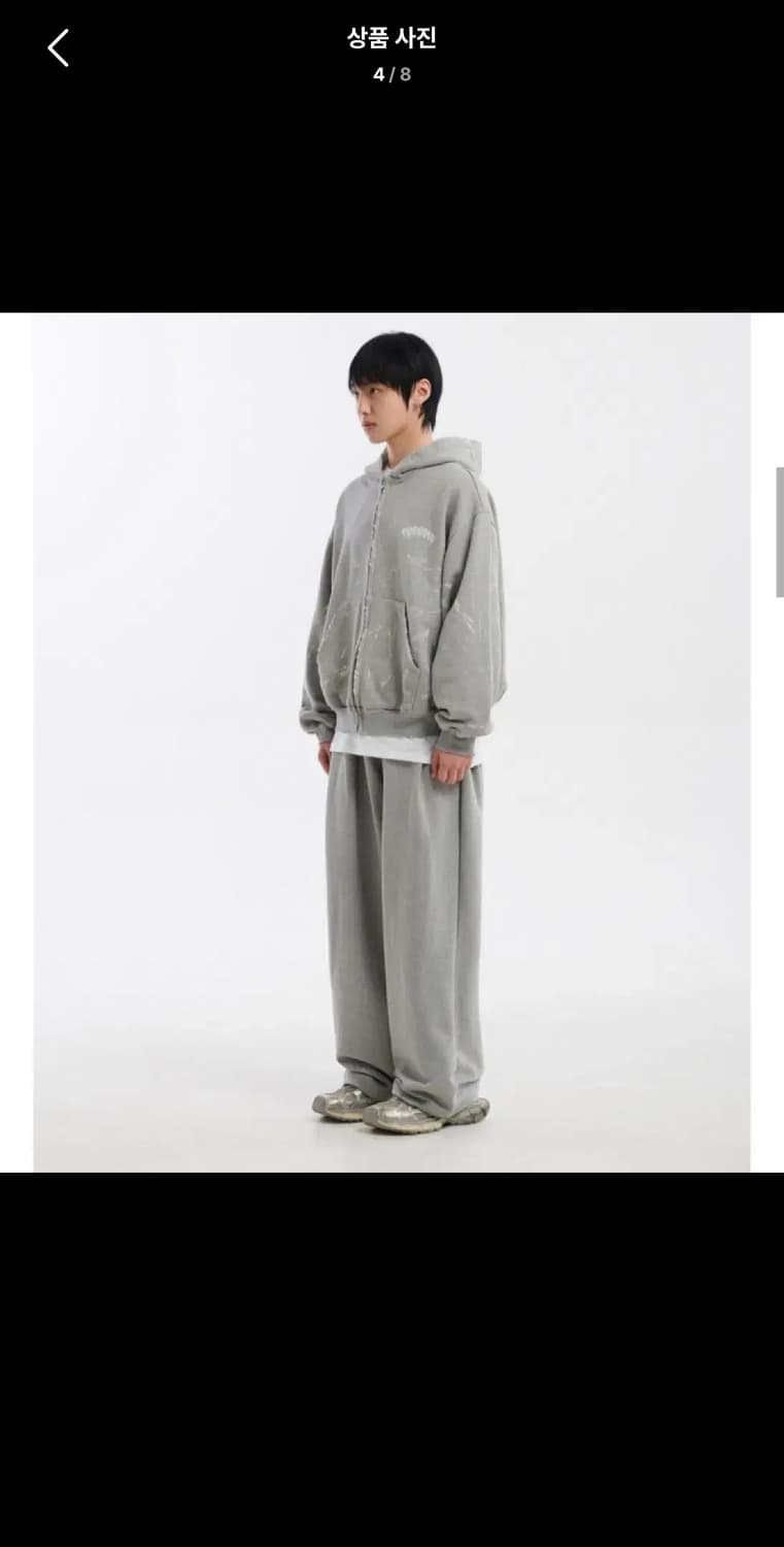 M / 그레이 ) 덴아워 포턱 스웨트팬츠 상품이미지3