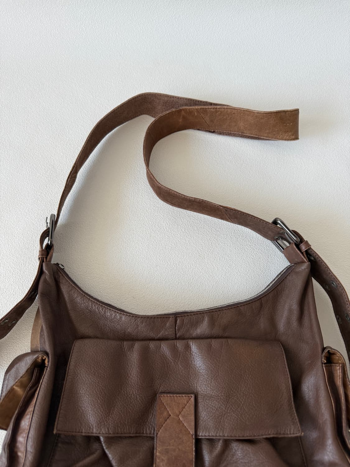 Pre owned 레더 크로스백 상품이미지7