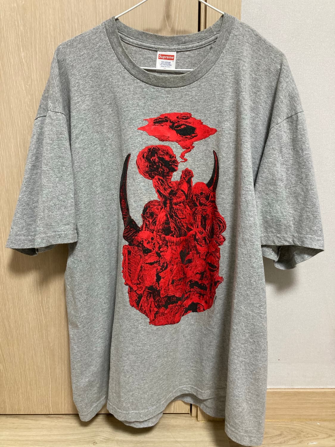 슈프림 23fw 뮤턴트 헤더그레이 XL 상품이미지1