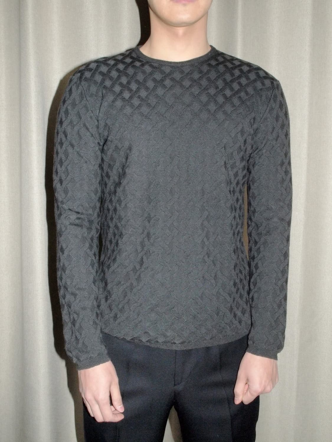 Wool Weave Pattern Knit 상품이미지1