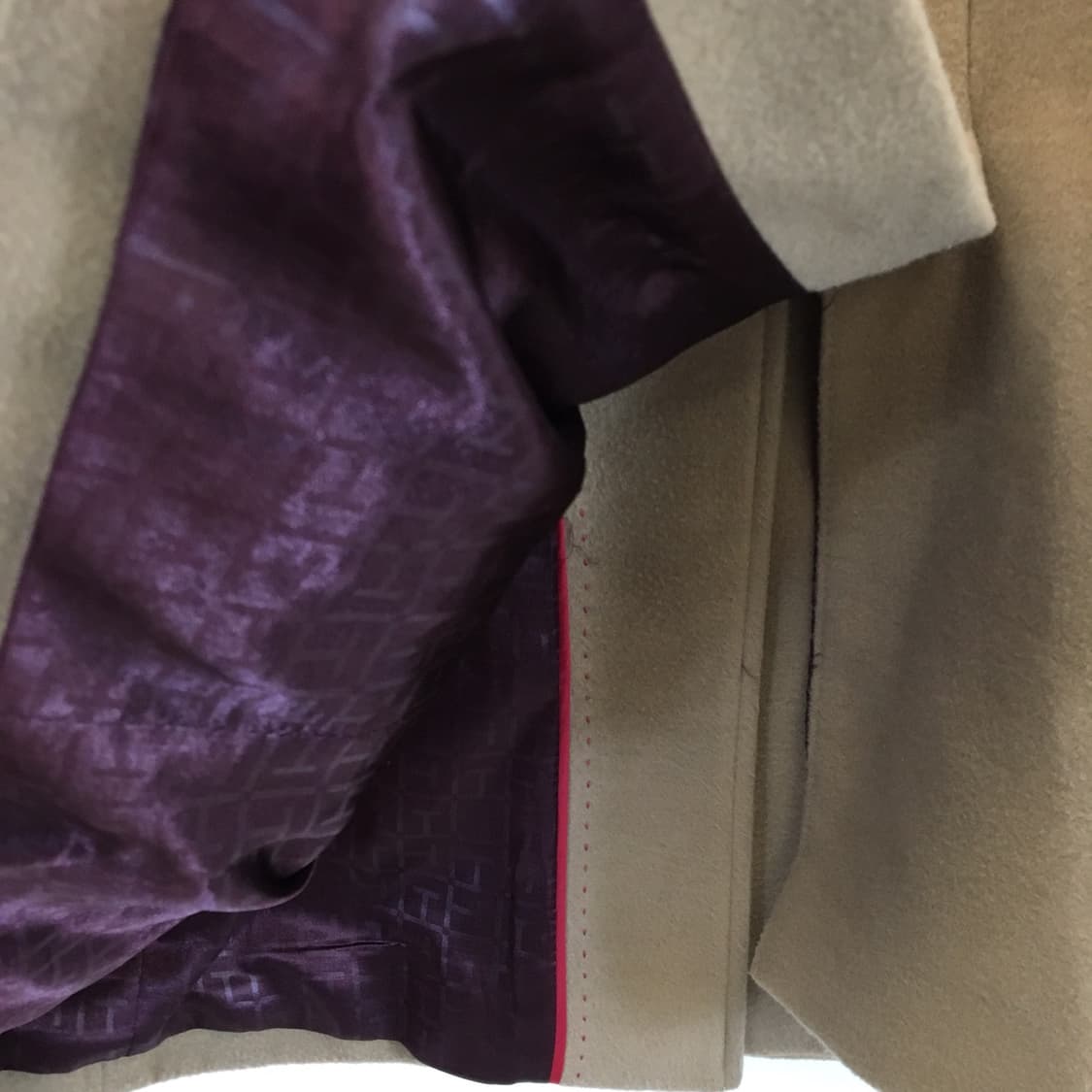 타미힐피거 카멜 싱글코트 여성 L 넉넉  상품이미지5