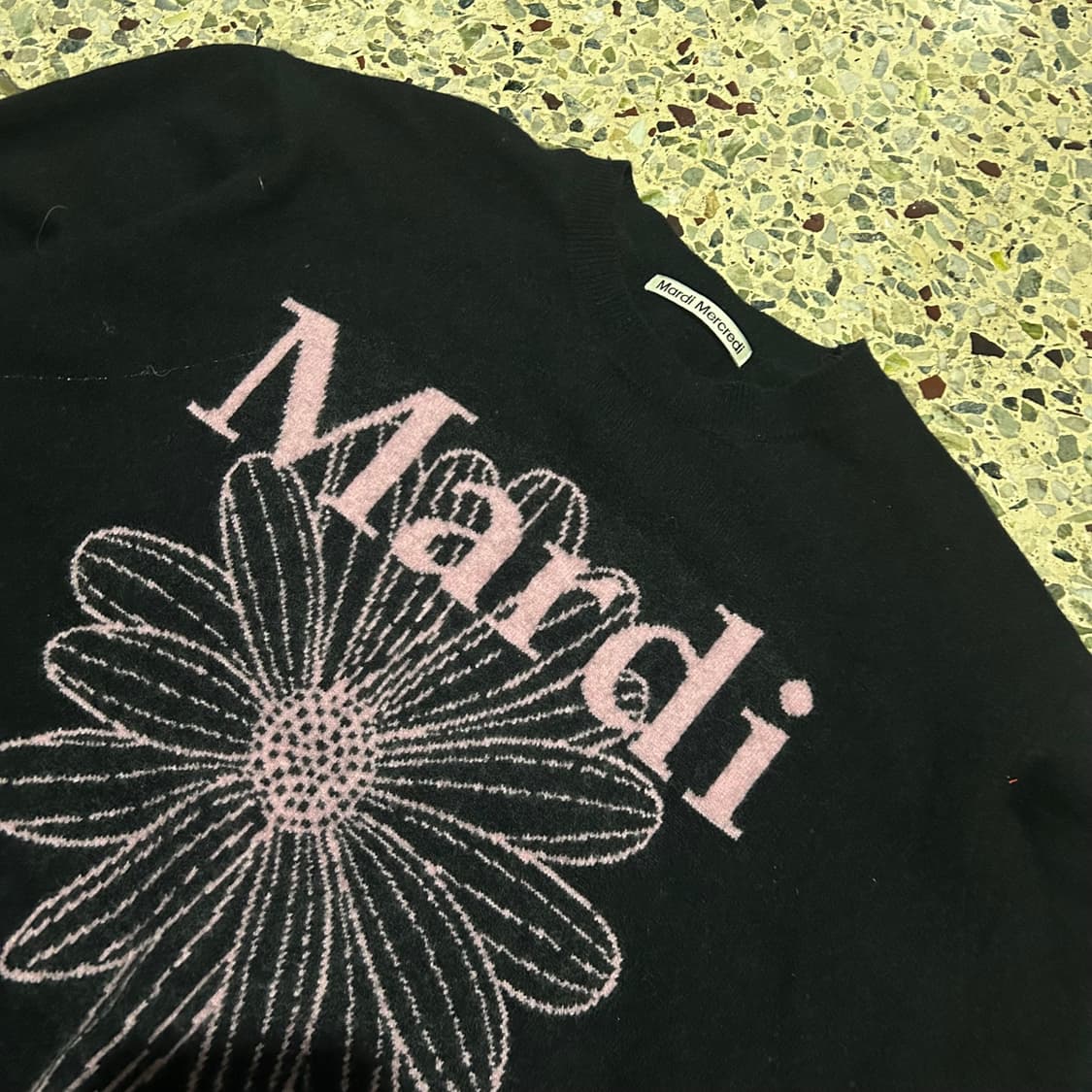 마르디 메크르디(Mardi Mercredi) 블랙 니트 상품이미지2