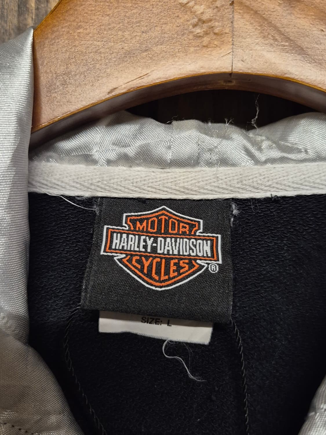 HARLEY DAVIDSON LETTERING HOODIE ZIPUP  상품이미지6