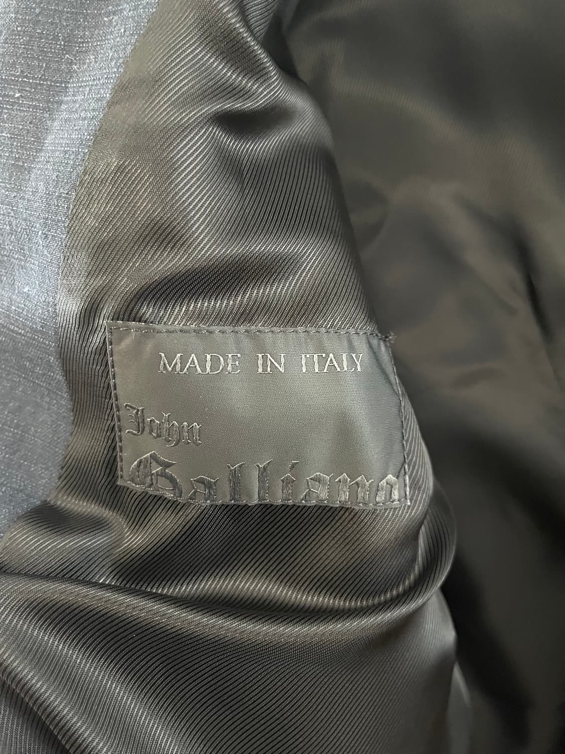 존갈리아노 2012SS 런웨이 아카이브 나폴레옹 코트 상품이미지9