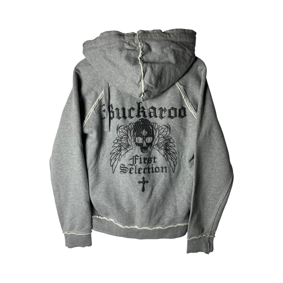 [Buckaroo] 버커루 스컬 펑크 그런지 후드집업 상품이미지1