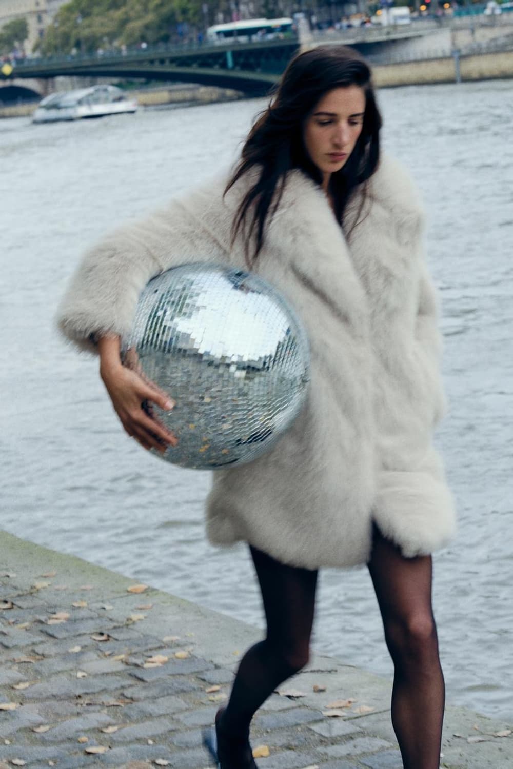 Faux fur coat 퍼 코트 삿포로 퍼 자켓 에코퍼 상품이미지1