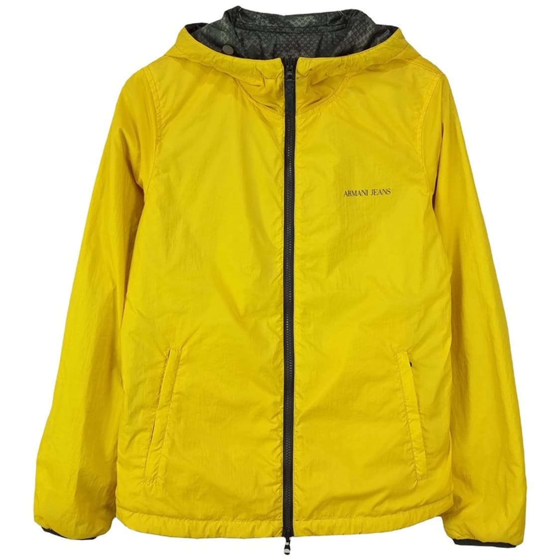 [아르마니 ]리버시블 양면 카모 패턴 후드 경량 패딩 자켓 P01305 상품이미지4