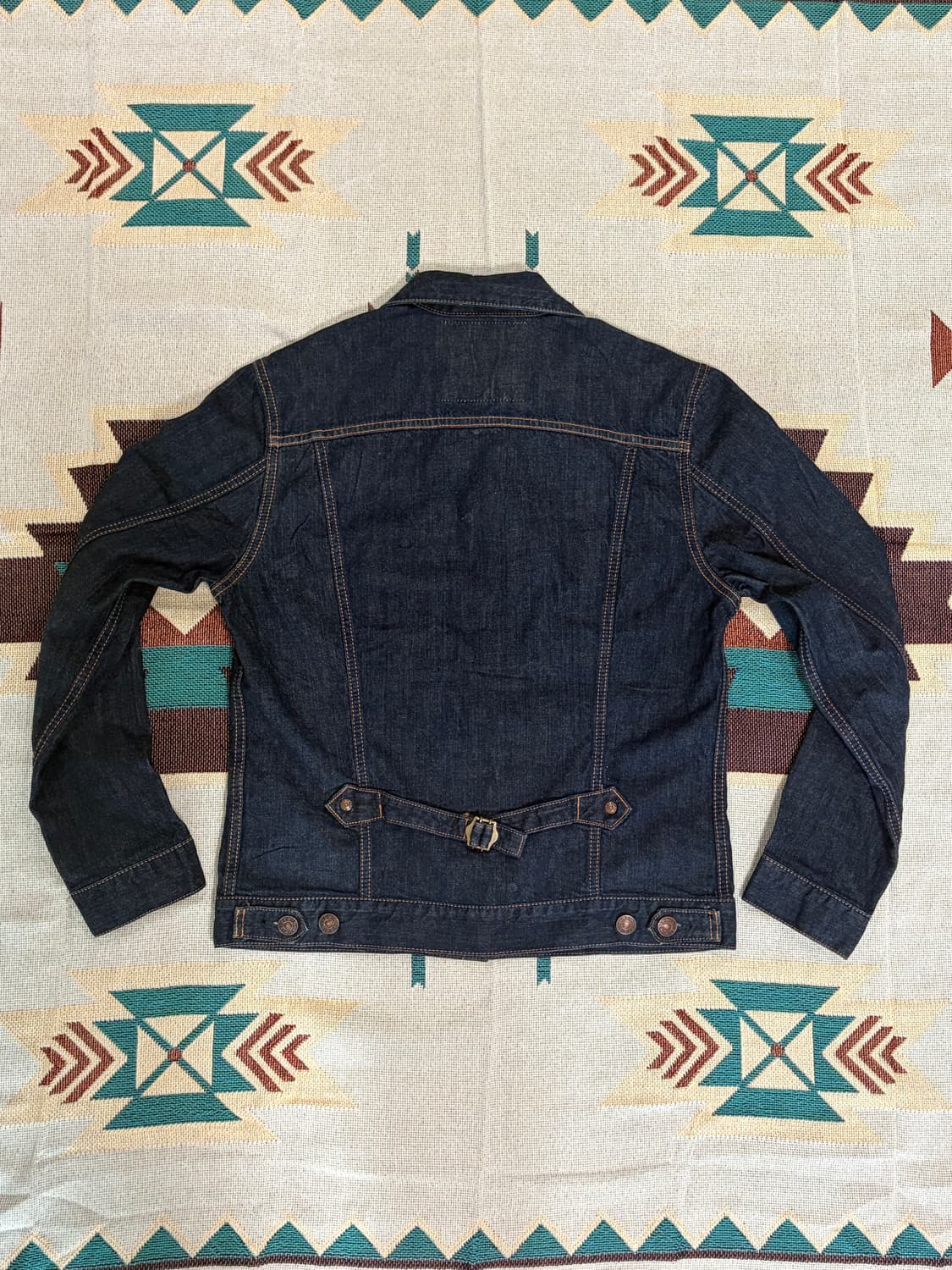 00s 에드윈 엑스클루시브 빈티지 웨스턴 데님 자켓 상품이미지4