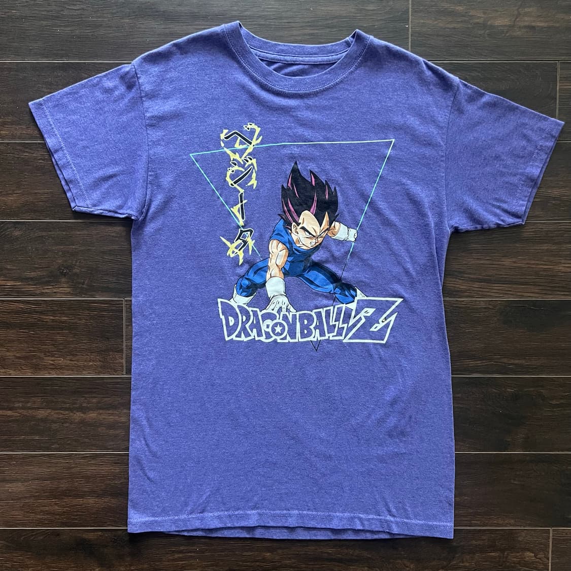 [M] 드래곤볼Z 베지터 빈티지 티셔츠 상품이미지1