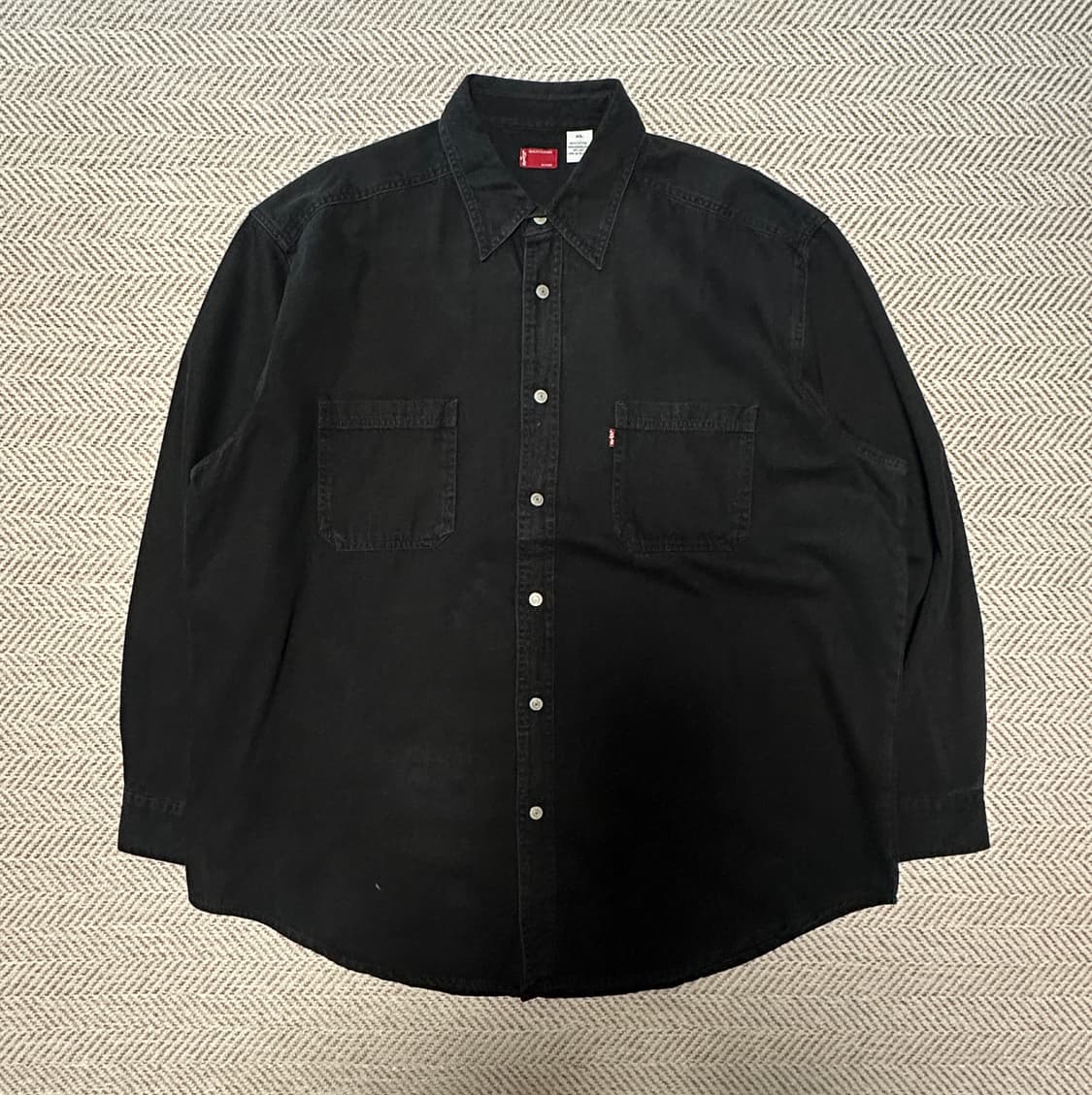 LEVI'S 00's work shirt black 상품이미지1