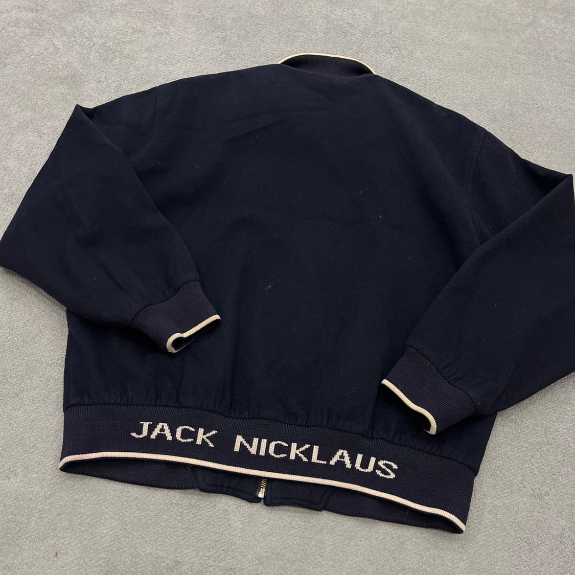 95 잭니클라우스 네이비 블루종 점퍼 상품이미지4
