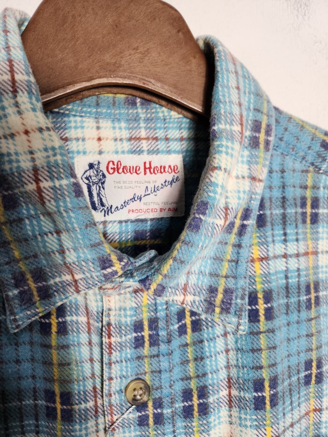 글로브 하우스 빈티지 플란넬 셔츠 상품이미지2