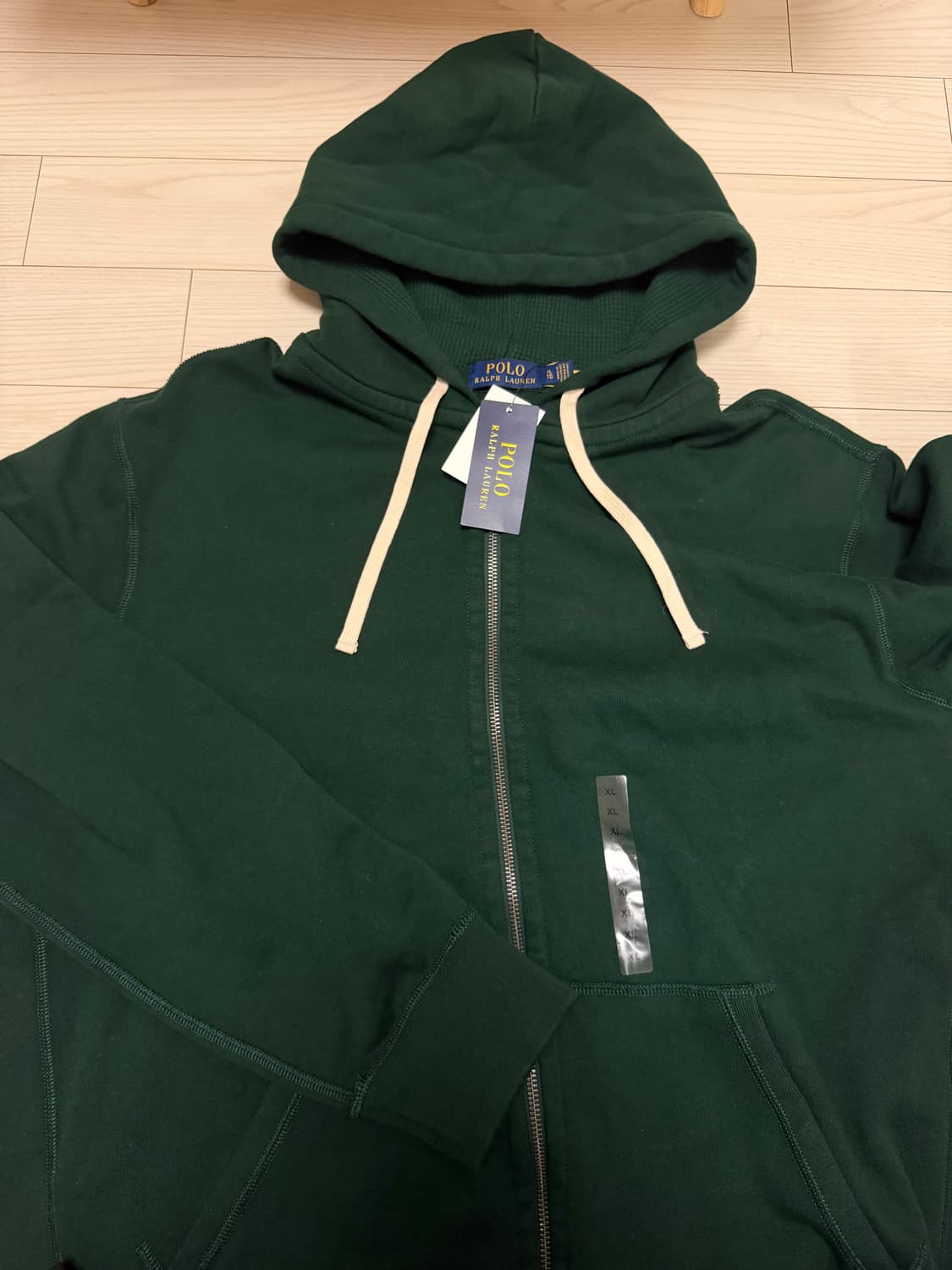 폴로랄프로렌 딥그린 후드집업 XL 상품이미지1
