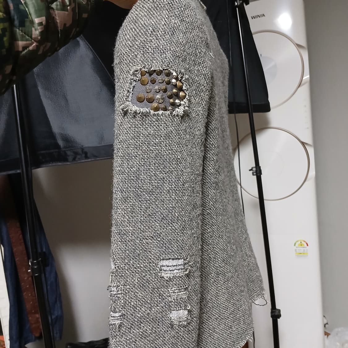 i ro 이로 트위드 자켓 상품이미지4