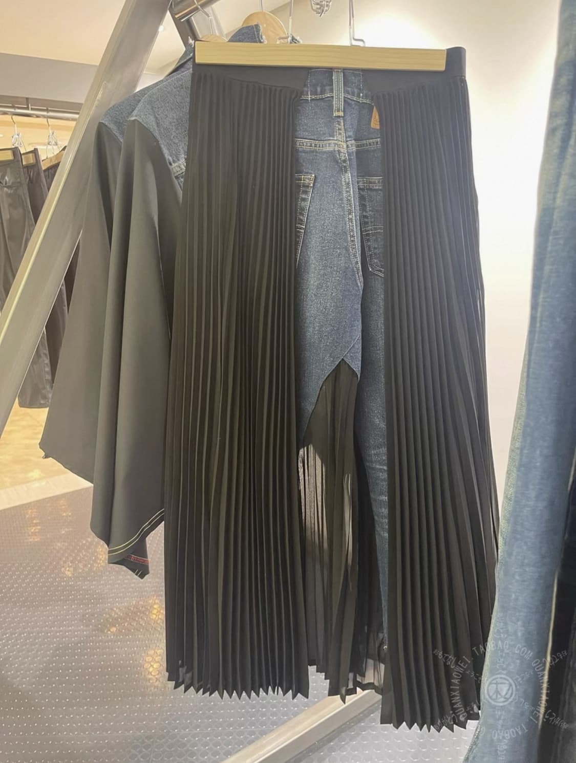 NEW준야 와타나베 리바이스 데님 치마 S 상품이미지3